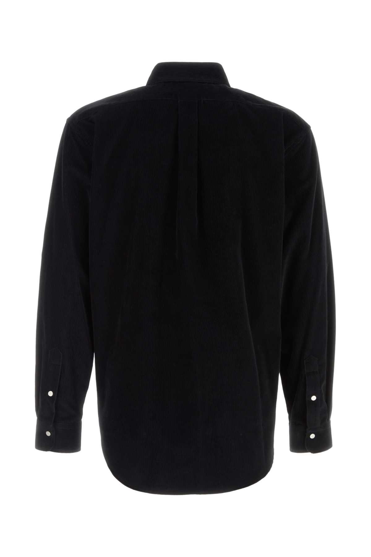 Fendi Black Corduroy Shirt Size US L / EU 52-54 / 3 - 2 Thumbnail