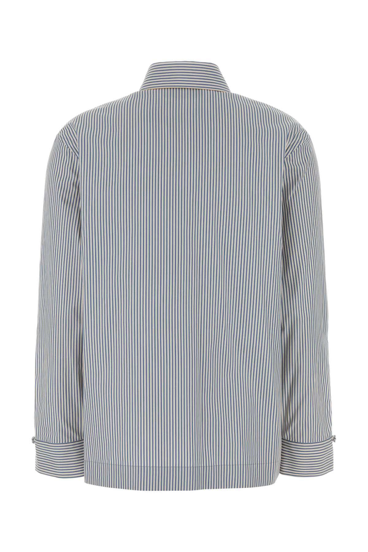 Fendi Embroidered Poplin Shirt Size M / US 6-8 / IT 42-44 - 2 Thumbnail