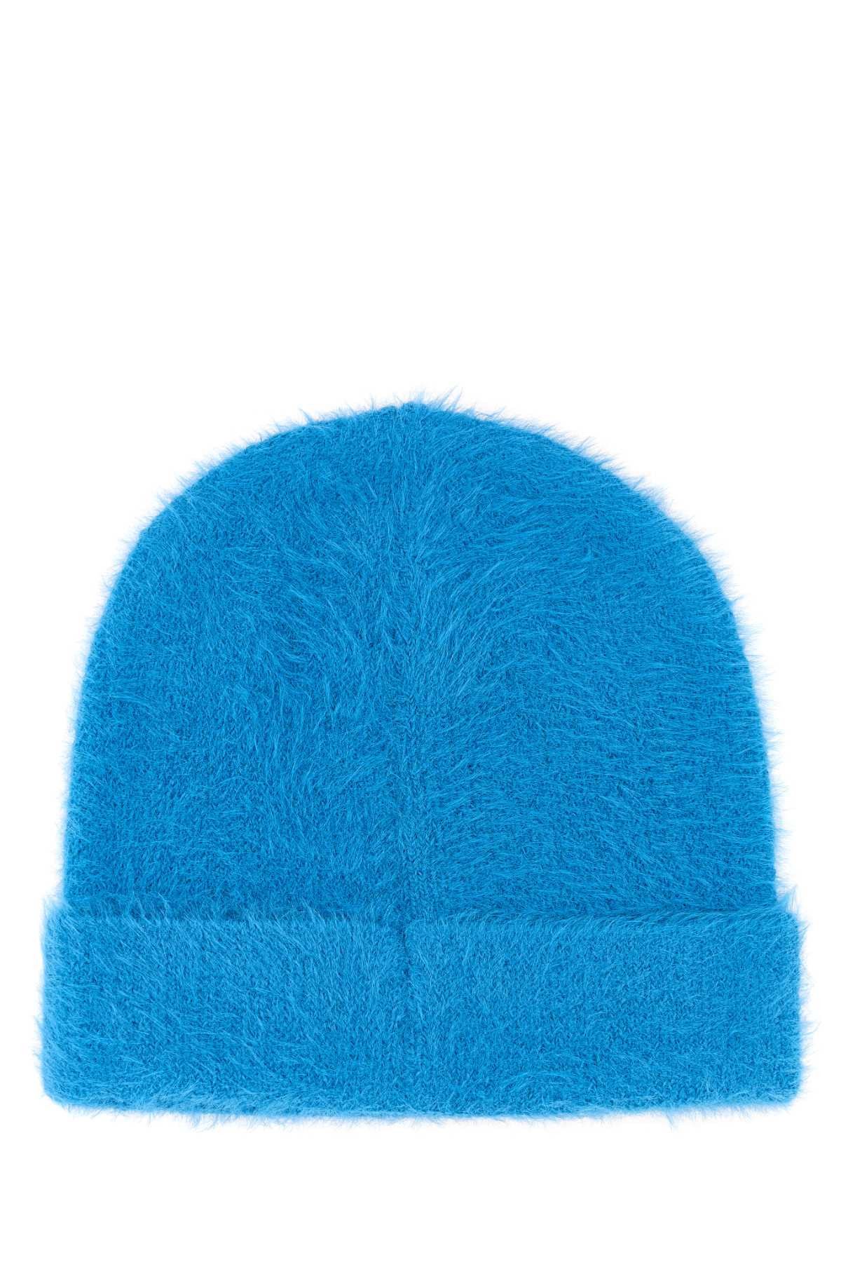 Fendi Light Blue Nylon Beanie Hat Size ONE SIZE - 2 Thumbnail