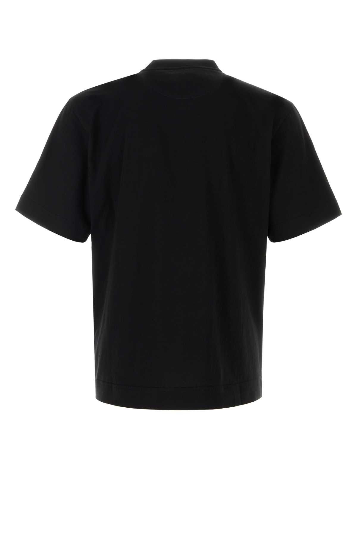 Fendi Black Cotton T-Shirt Size US M / EU 48-50 / 2 - 2 Thumbnail