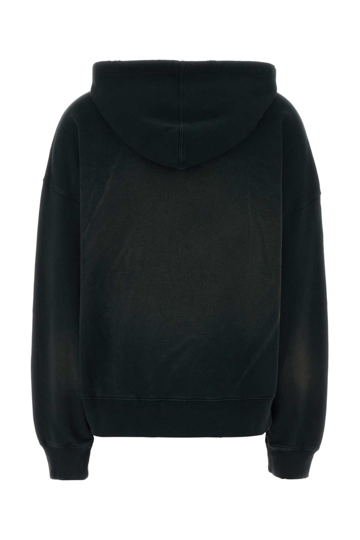 Golden Goose Black Cotton Oversize Melissa Sweatshirt Size S / US 4 / IT 40 - 2 Thumbnail