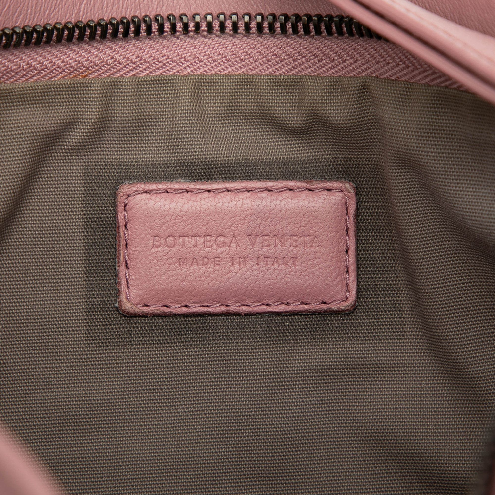 Bottega Veneta Bottega Veneta Bicolor Nappa Intrecciato Wristlet Clutch Size ONE SIZE - 5 Thumbnail