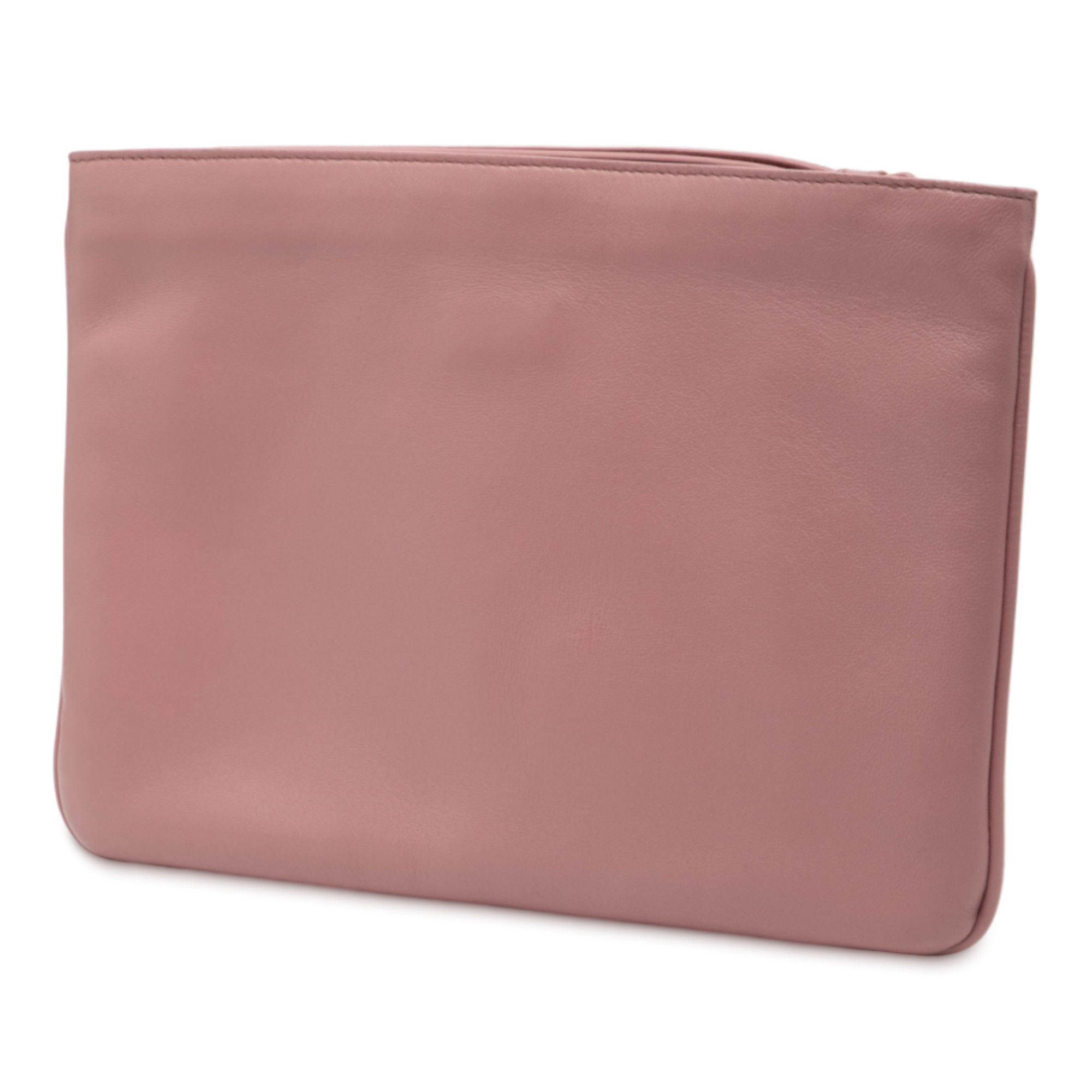 Bottega Veneta Bottega Veneta Bicolor Nappa Intrecciato Wristlet Clutch Size ONE SIZE - 2 Thumbnail