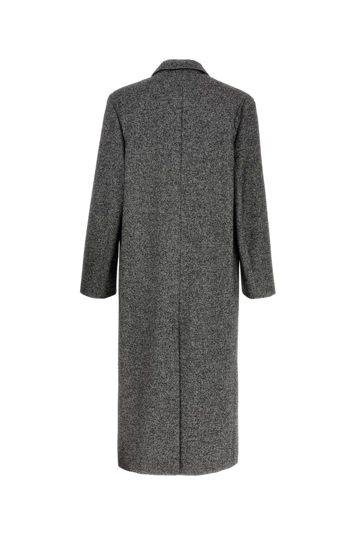 Loewe Two-Tone Wool Blend Coat Size US M / EU 48-50 / 2 - 2 Thumbnail