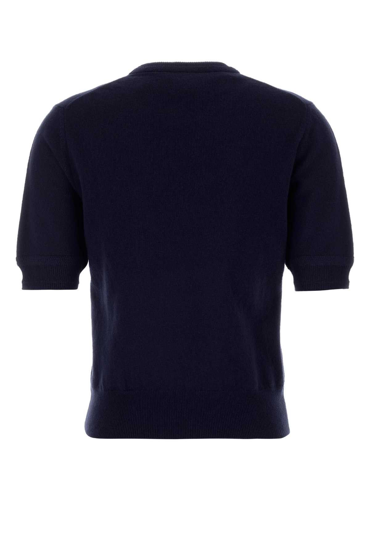 Jil Sander Midnight Blue Wool Sweater Size M / US 6-8 / IT 42-44 - 2 Thumbnail