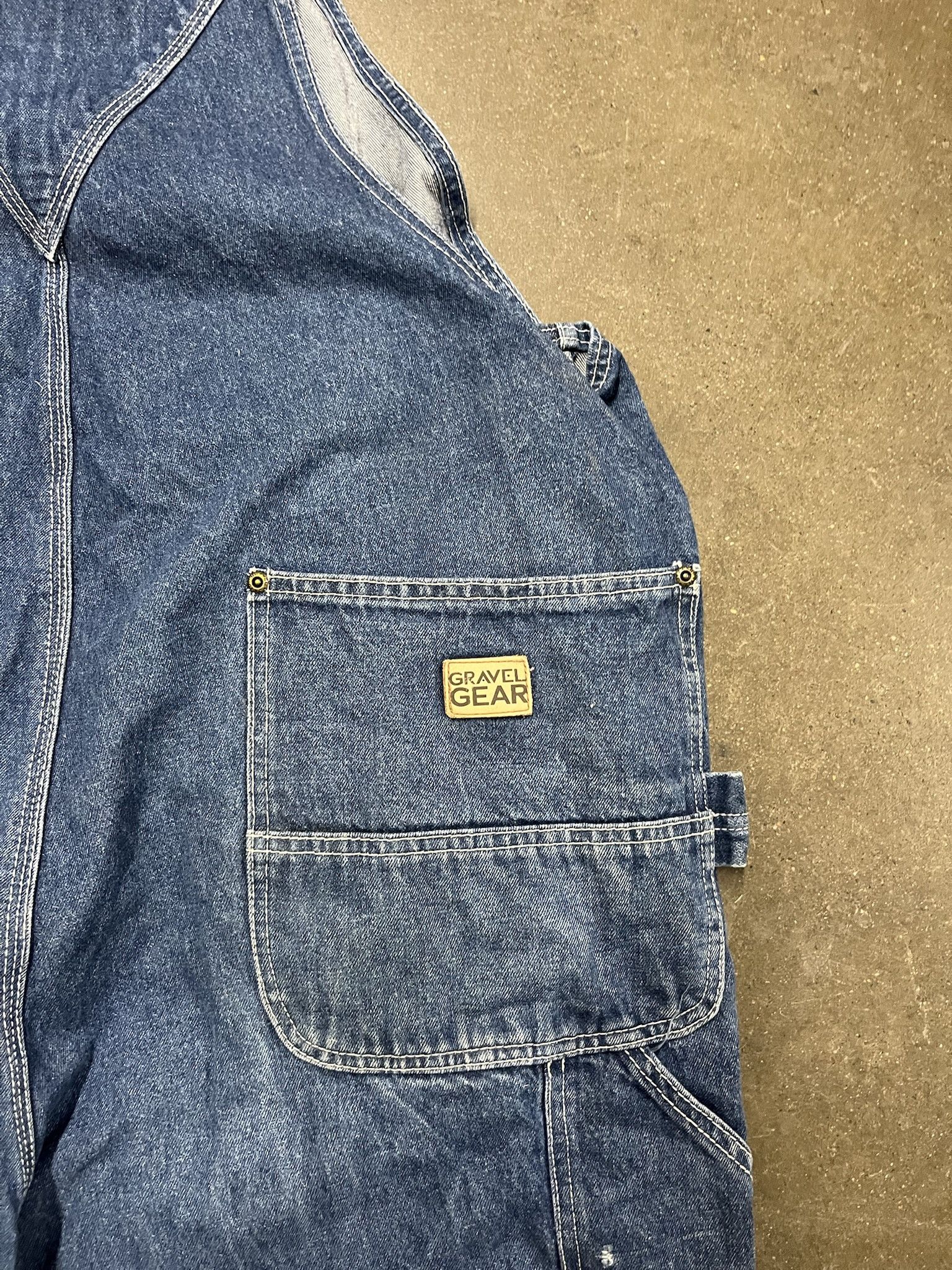 Carhartt Vintage 2000s Denim Work Overalls Size 46 Size US 42 / EU 58 - 8 Thumbnail