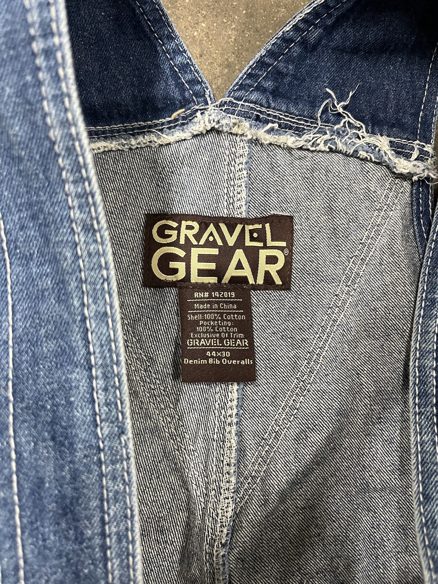 Carhartt Vintage 2000s Denim Work Overalls Size 46 Size US 42 / EU 58 - 4 Thumbnail