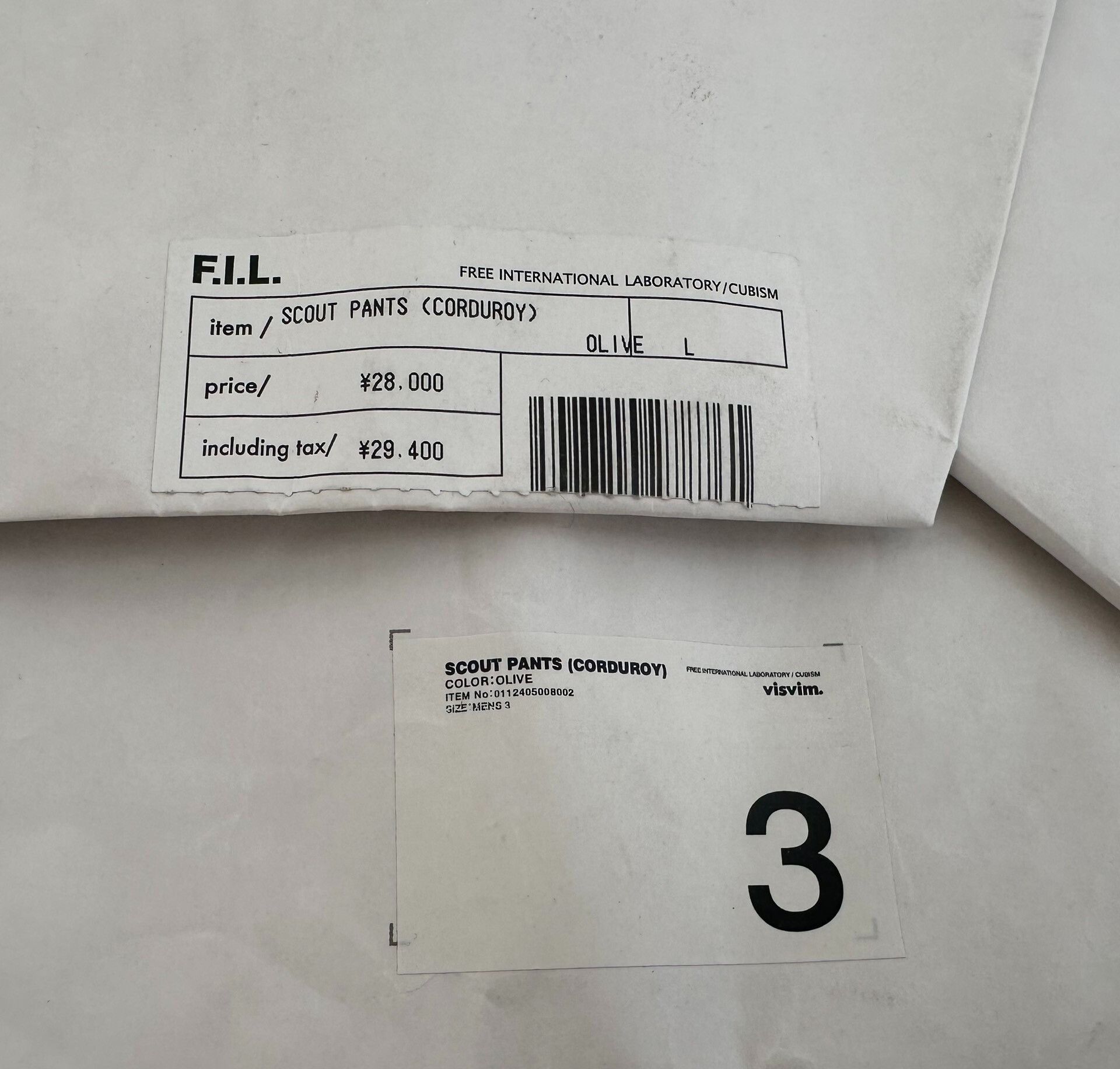 Visvim visvim scout corduroy pants in olive Size US 32 / EU 48 - 3 Thumbnail