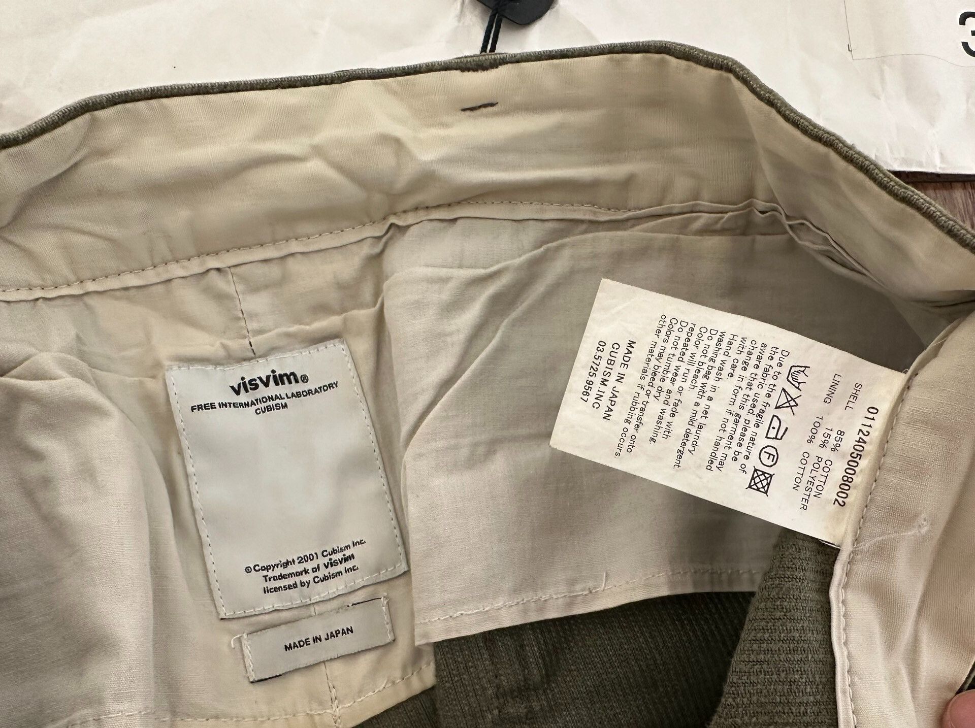 Visvim visvim scout corduroy pants in olive Size US 32 / EU 48 - 4 Thumbnail