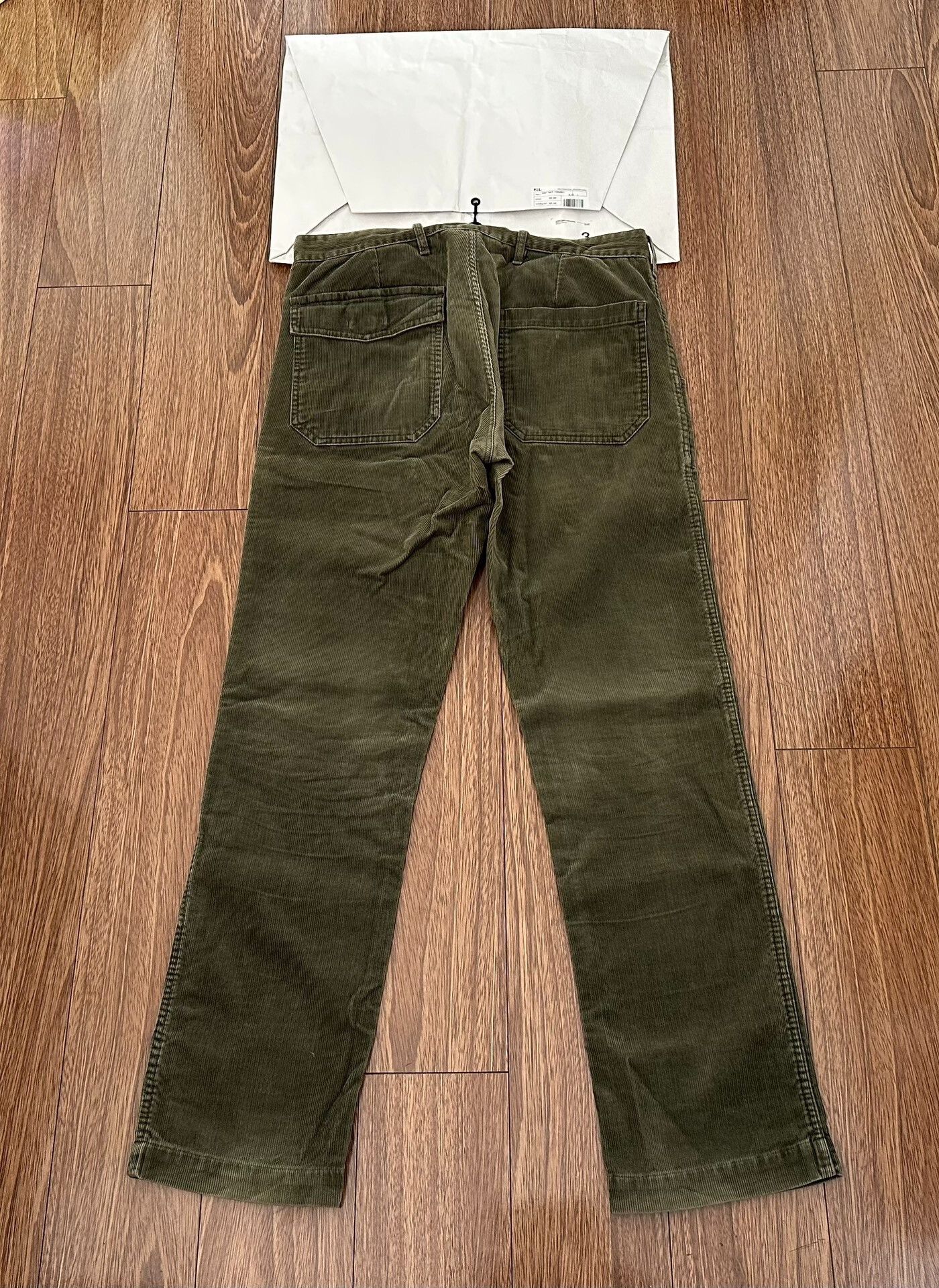 Visvim visvim scout corduroy pants in olive Size US 32 / EU 48 - 2 Thumbnail