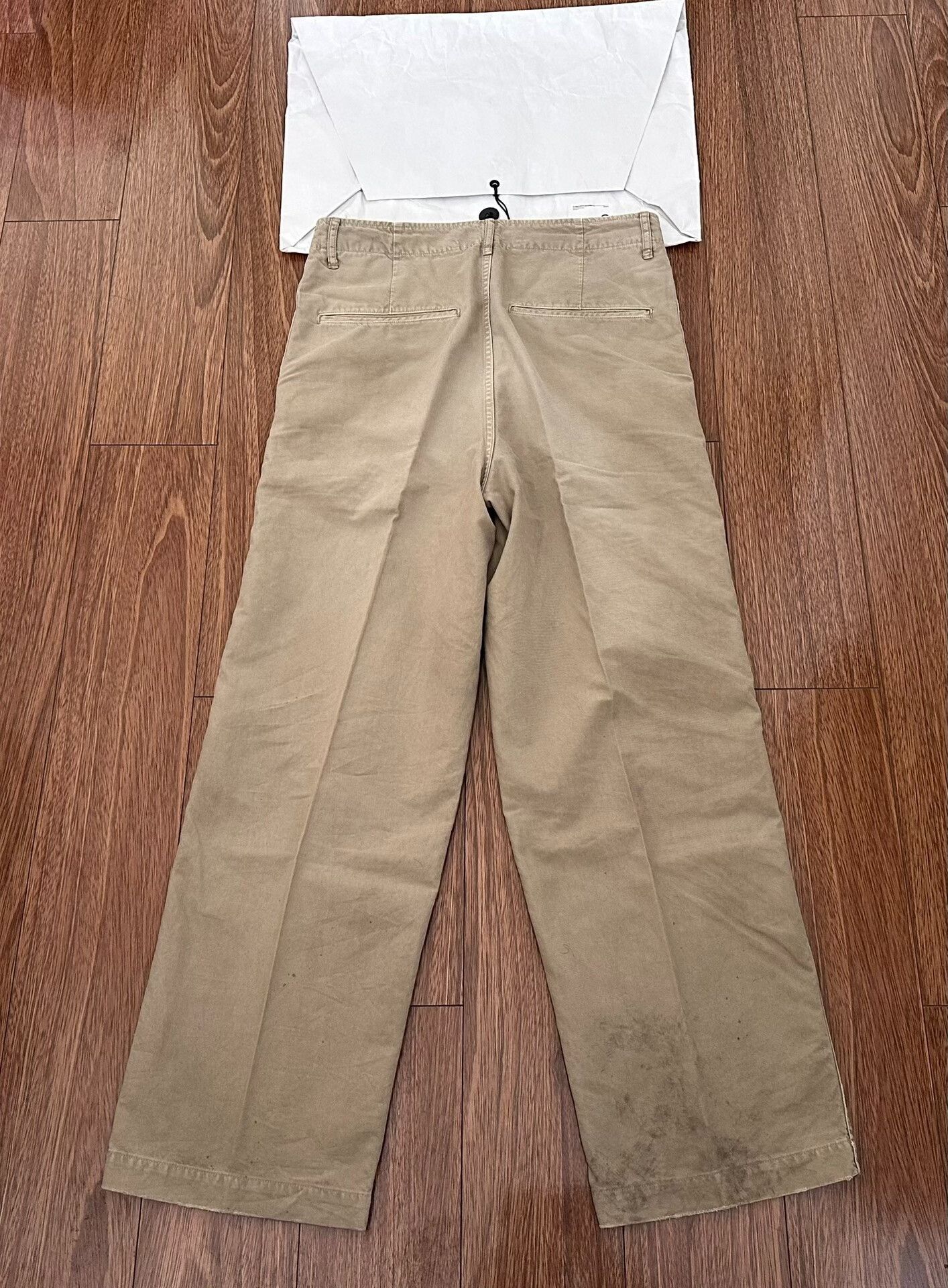 Visvim visvim wide chino pants in beige color Size US 30 / EU 46 - 2 Thumbnail