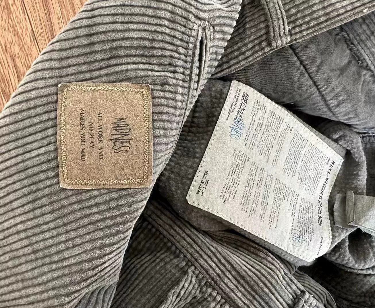 Madness madness corduroy pants for casual style Size US 30 / EU 46 - 4 Thumbnail