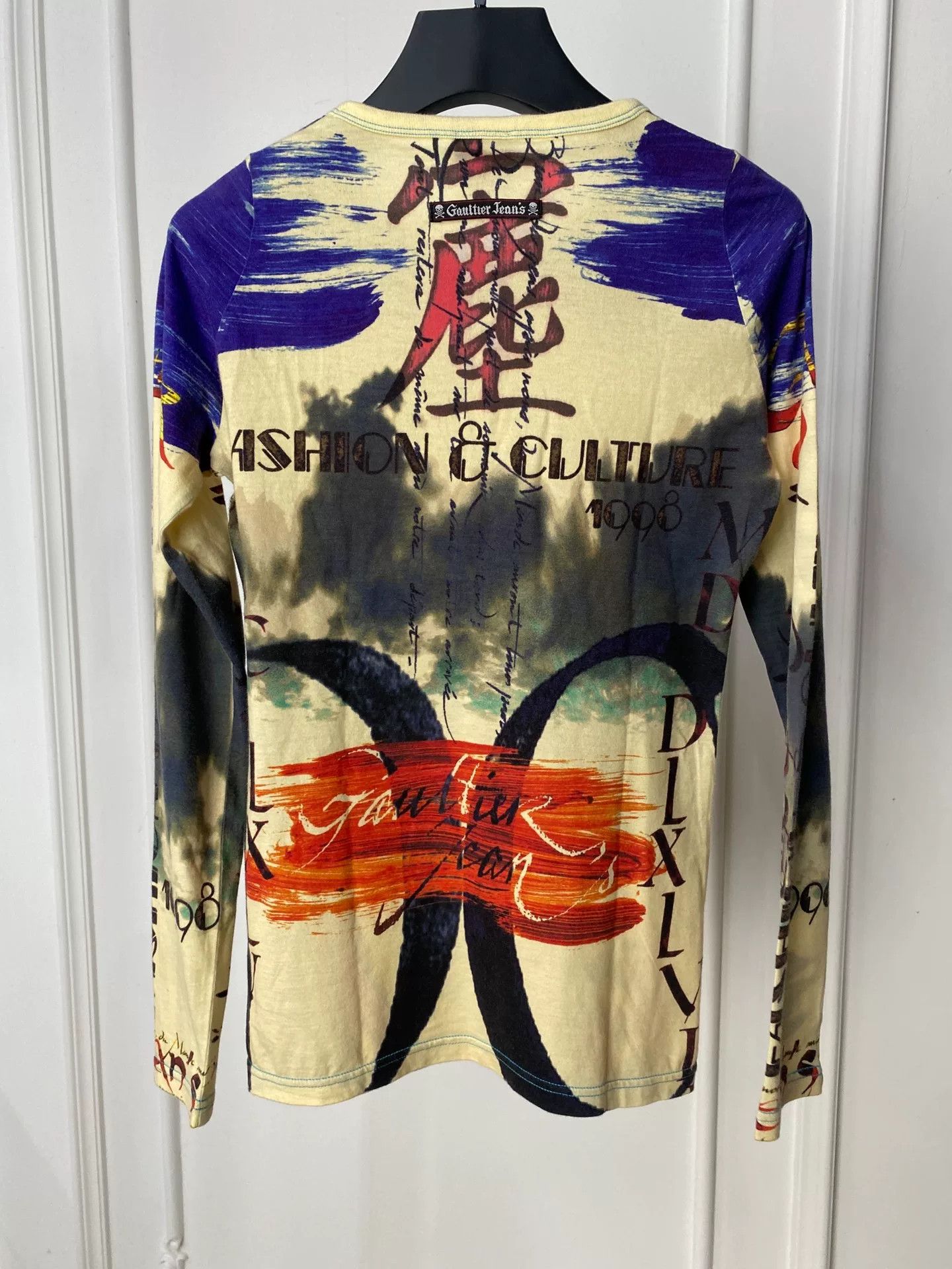 Jean Paul Gaultier jean paul gaultier long sleeve graphic shirt Size US M / EU 48-50 / 2 - 2 Thumbnail