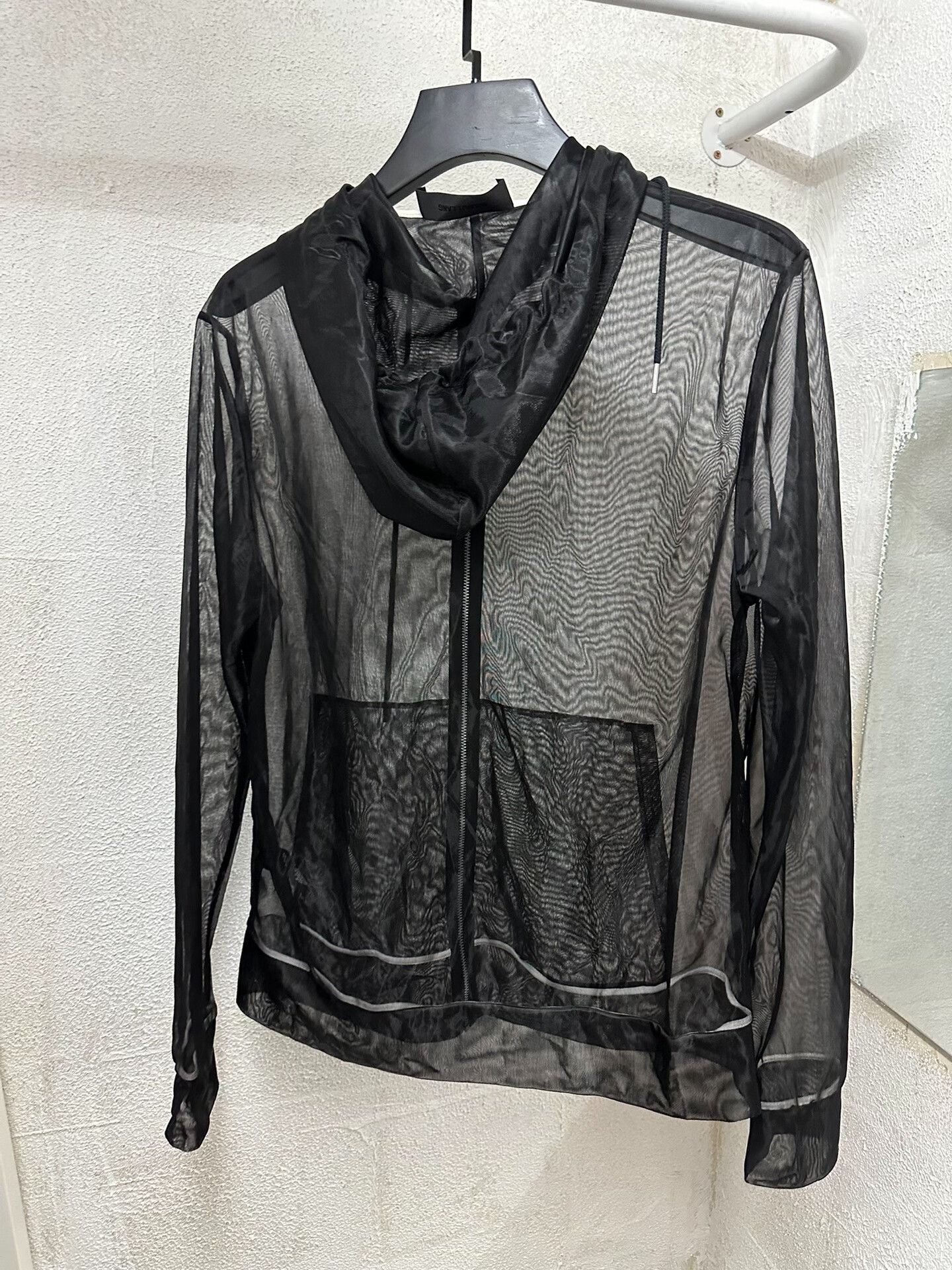 Helmut Lang helmut lang sheer mesh hoodie size M Size US M / EU 48-50 / 2 - 4 Thumbnail