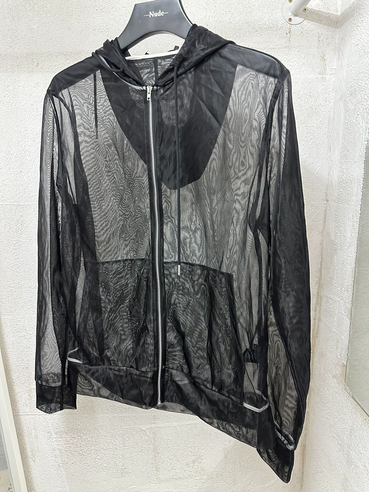 Helmut Lang helmut lang sheer mesh hoodie size M Size US M / EU 48-50 / 2 - 2 Thumbnail