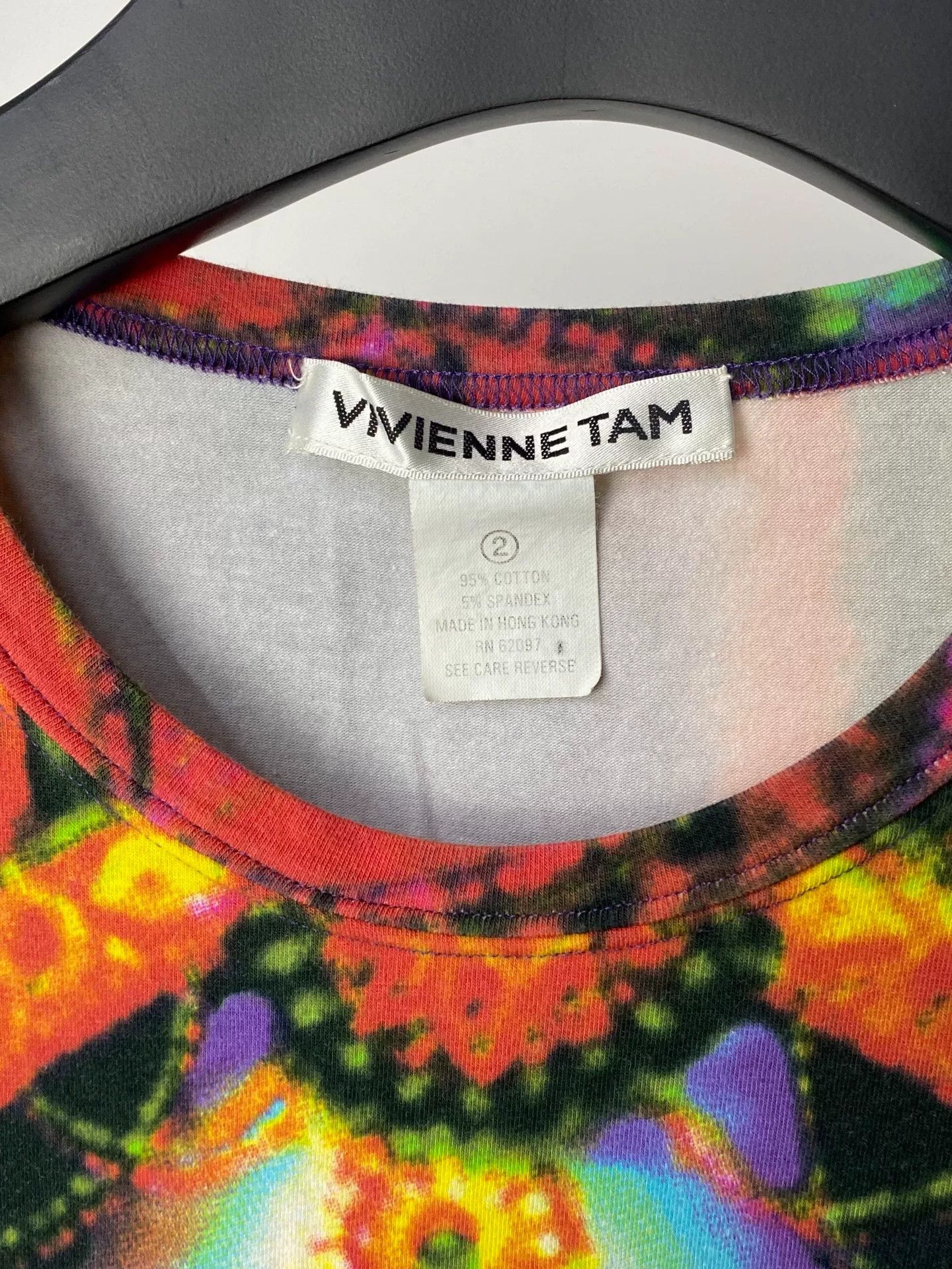 Vivienne Tam vivienne tam short sleeve elephant graphic top Size S / US 4 / IT 40 - 2 Thumbnail