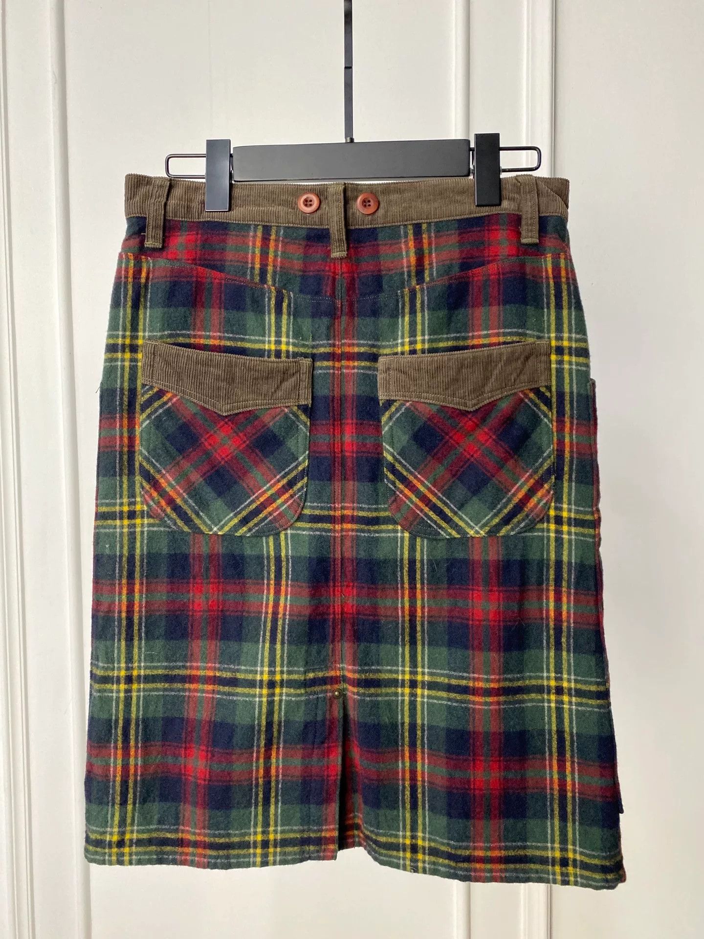 Junya Watanabe Junya Watanabe Plaid Skirt Size 30" / US 8 / IT 44 - 2 Thumbnail
