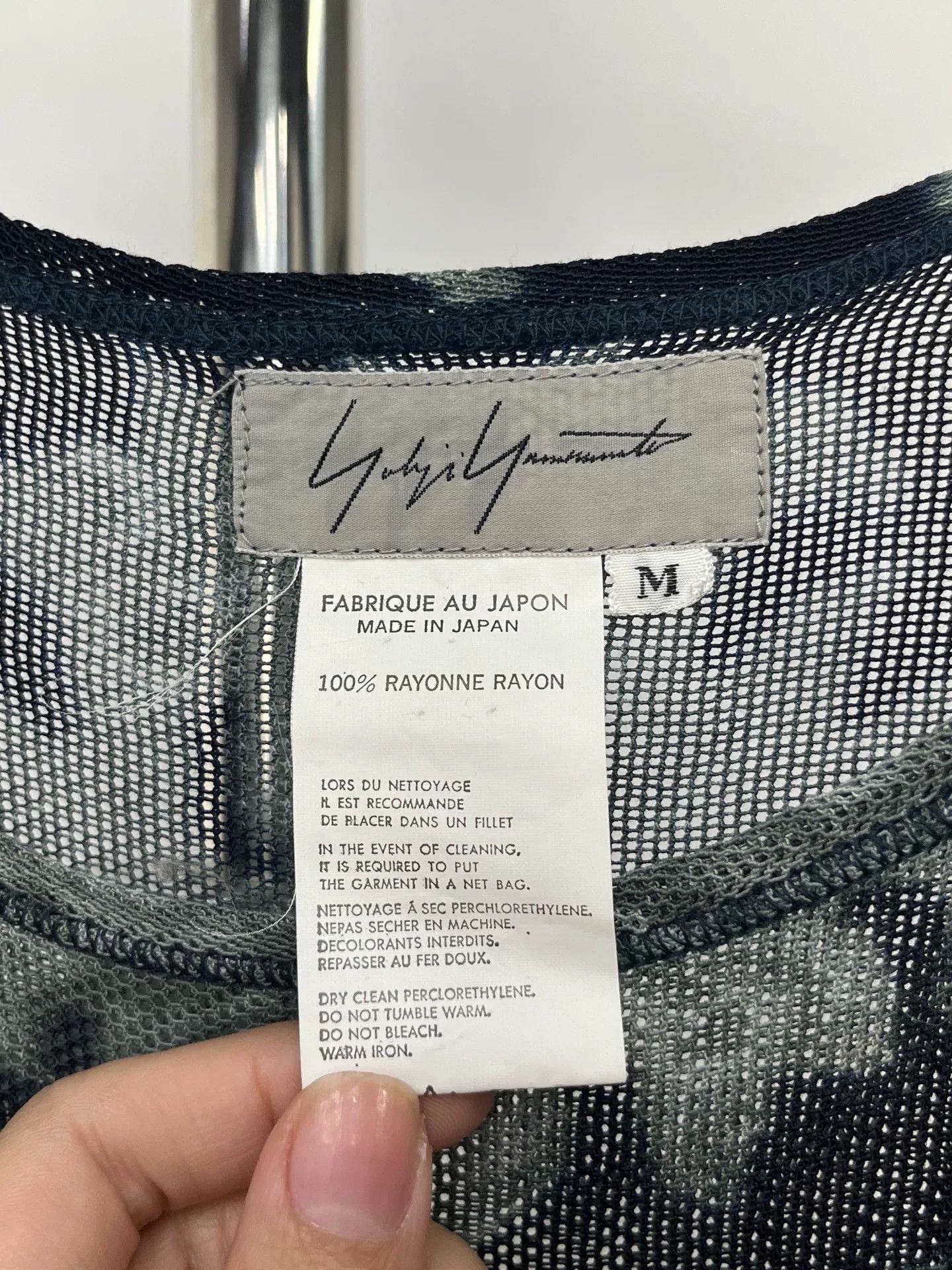 Yohji Yamamoto yohji yamamoto sheer floral short sleeve top Size M / US 6-8 / IT 42-44 - 3 Thumbnail
