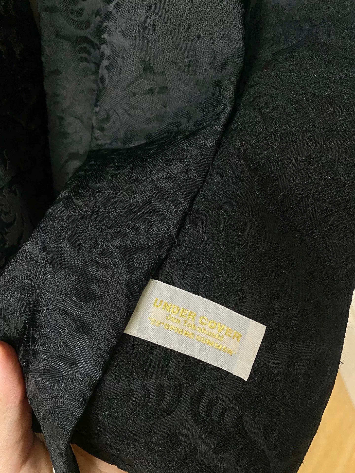Comme des Garcons undercover wet summer jacquard satin coat Size S / US 4 / IT 40 - 5 Thumbnail