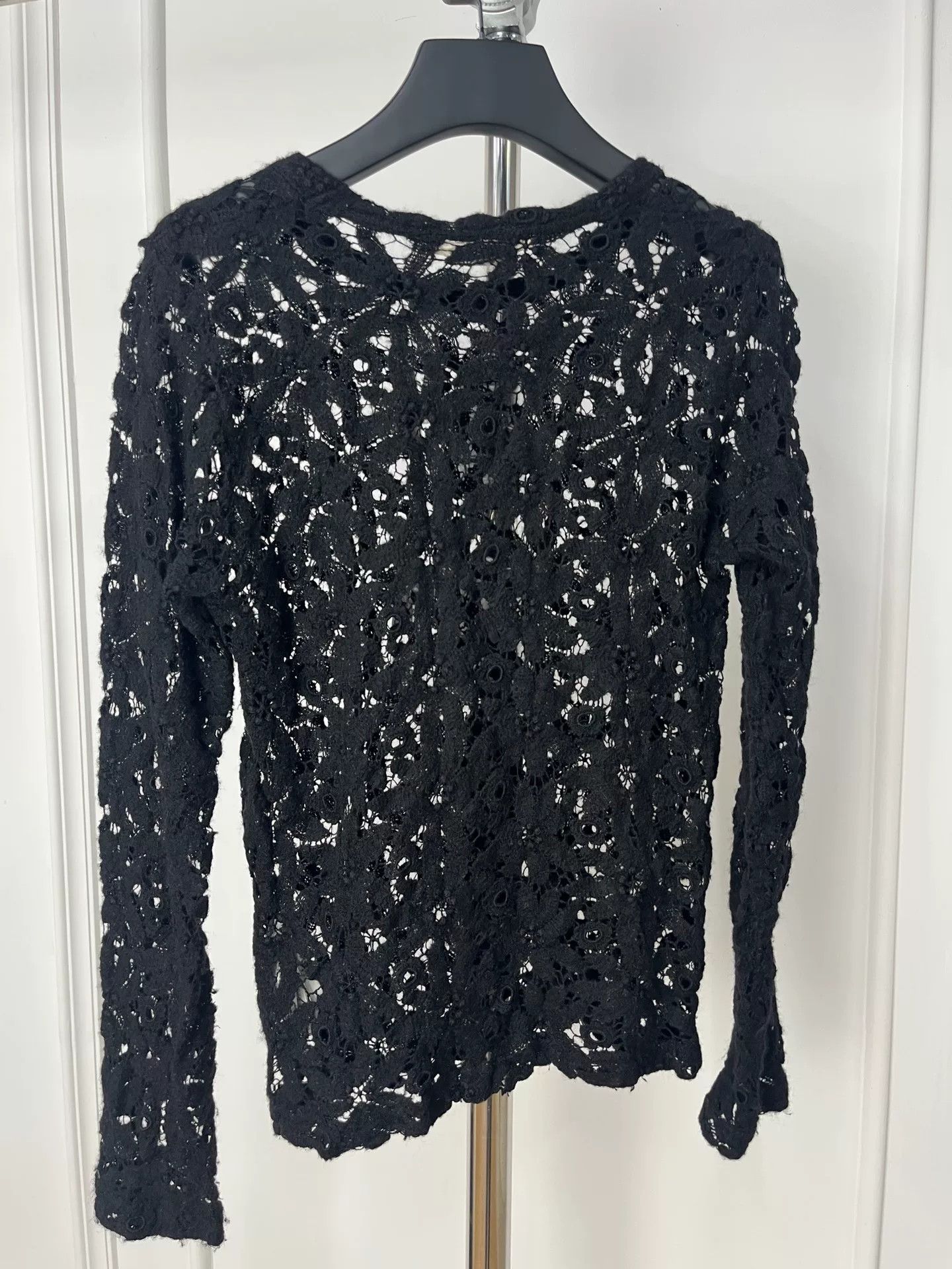 Comme des Garcons comme des garcons lace knit top Size S / US 4 / IT 40 - 2 Thumbnail