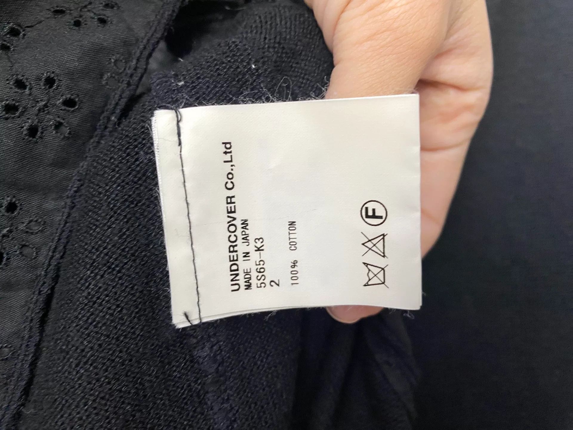 Comme des Garcons UNDERCOVER 05SS Distressed Layered Top Size US M / EU 48-50 / 2 - 3 Thumbnail