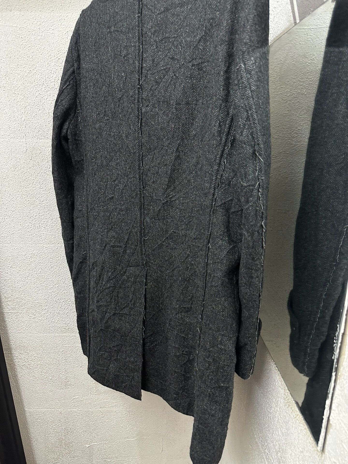 Yohji Yamamoto yohji yamamoto wool coat with unique design Size US L / EU 52-54 / 3 - 6 Thumbnail