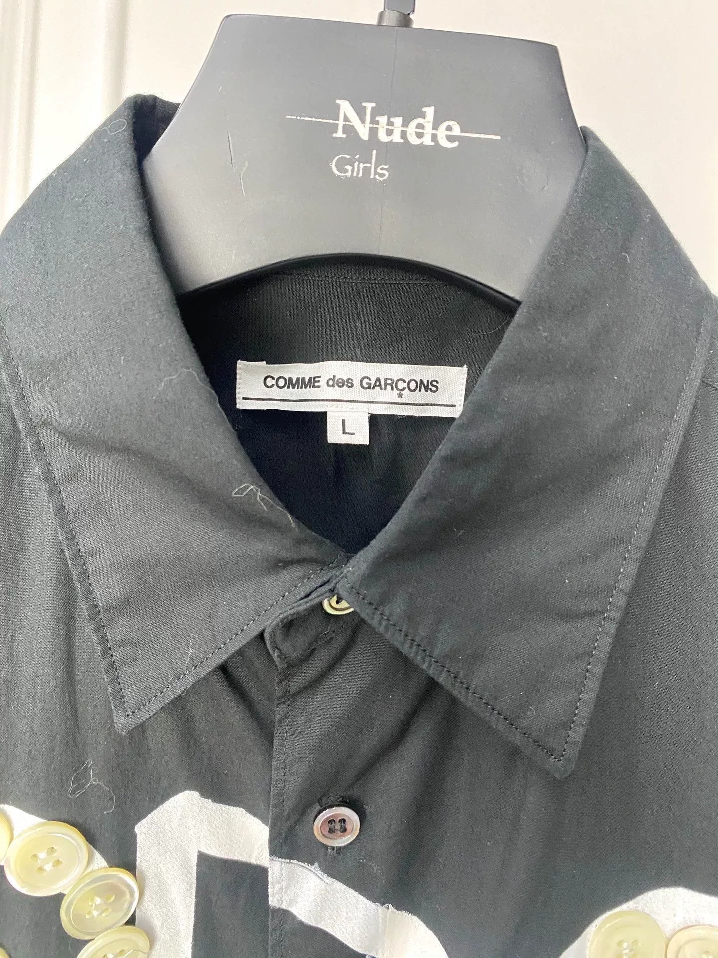 Comme des Garcons comme des garcons button-up shirt in black Size US L / EU 52-54 / 3 - 2 Thumbnail