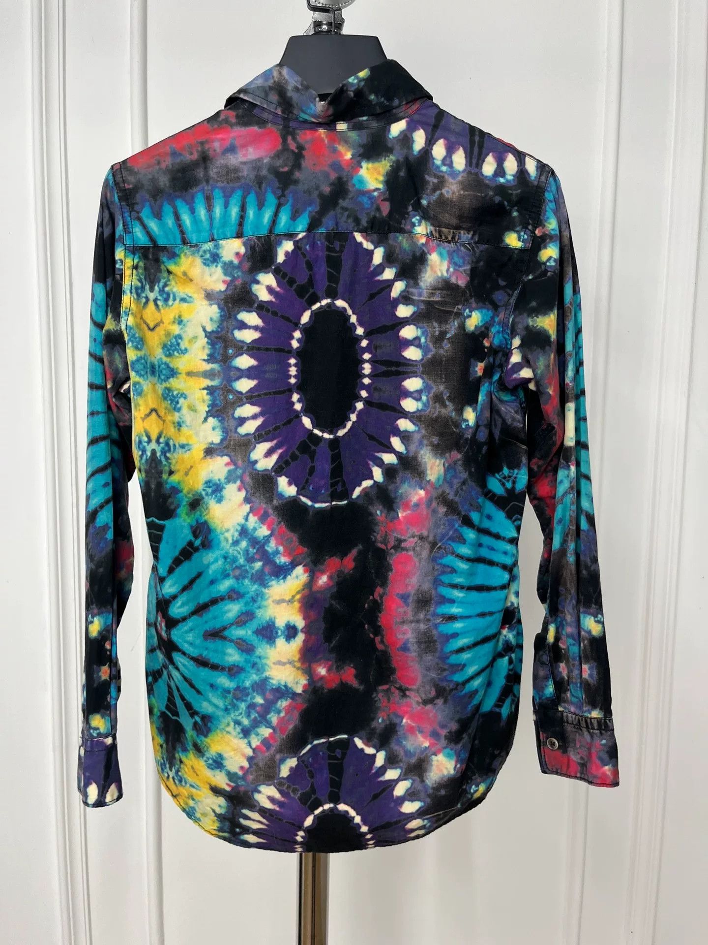Junya Watanabe psychedelic tie-dye shirt by junya watanabe Size US M / EU 48-50 / 2 - 2 Thumbnail
