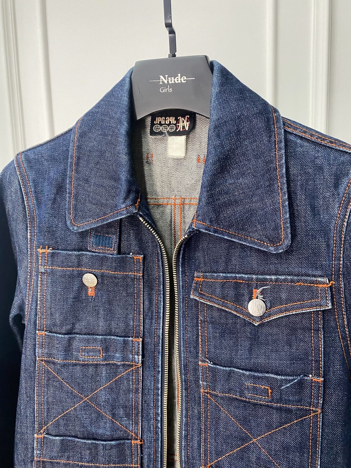Jean Paul Gaultier Jean Paul Gaultier Denim Jacket Size US L / EU 52-54 / 3 - 2 Thumbnail