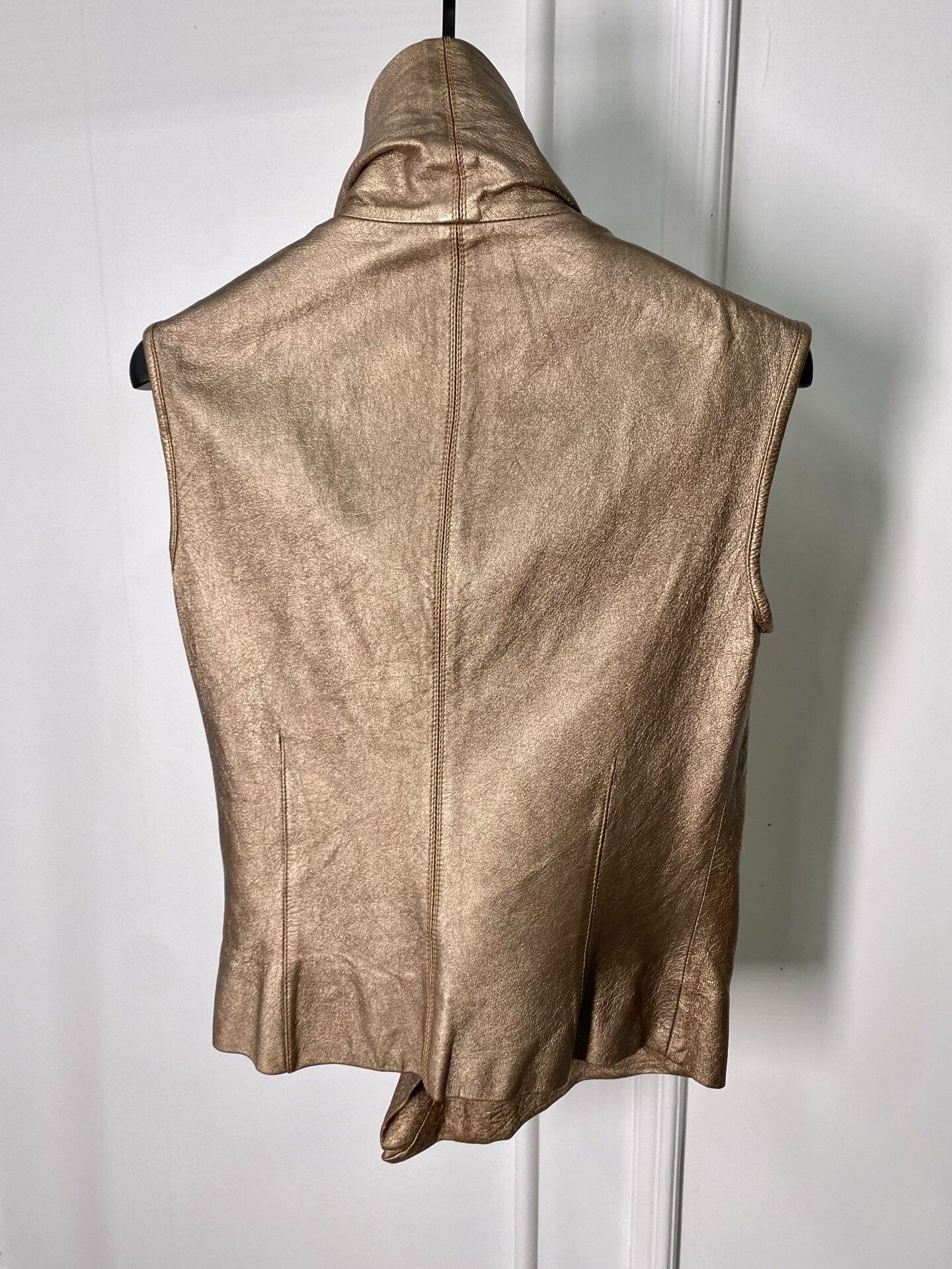 Rick Owens Rick Owens Leather Sleeveless Vest Size US M / EU 48-50 / 2 - 2 Thumbnail