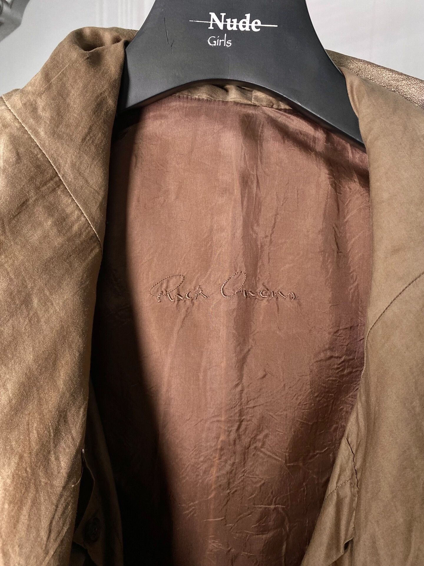 Rick Owens Rick Owens Leather Sleeveless Vest Size US M / EU 48-50 / 2 - 3 Thumbnail