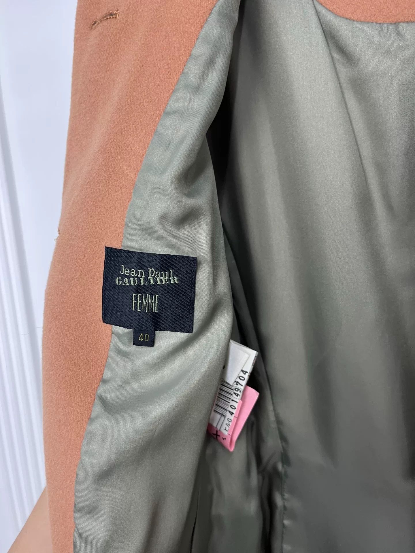 Jean Paul Gaultier wool coat by jean paul gaultier Size M / US 6-8 / IT 42-44 - 3 Thumbnail