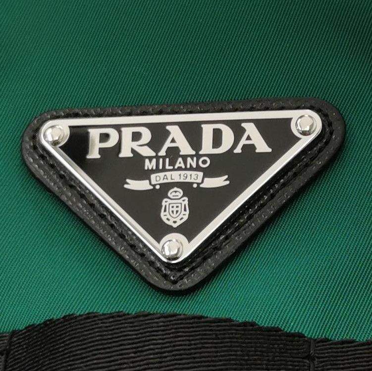 Prada Prada Color-block Triangle Logo Dress 0079 Size US 36 / EU 52 - 3 Thumbnail
