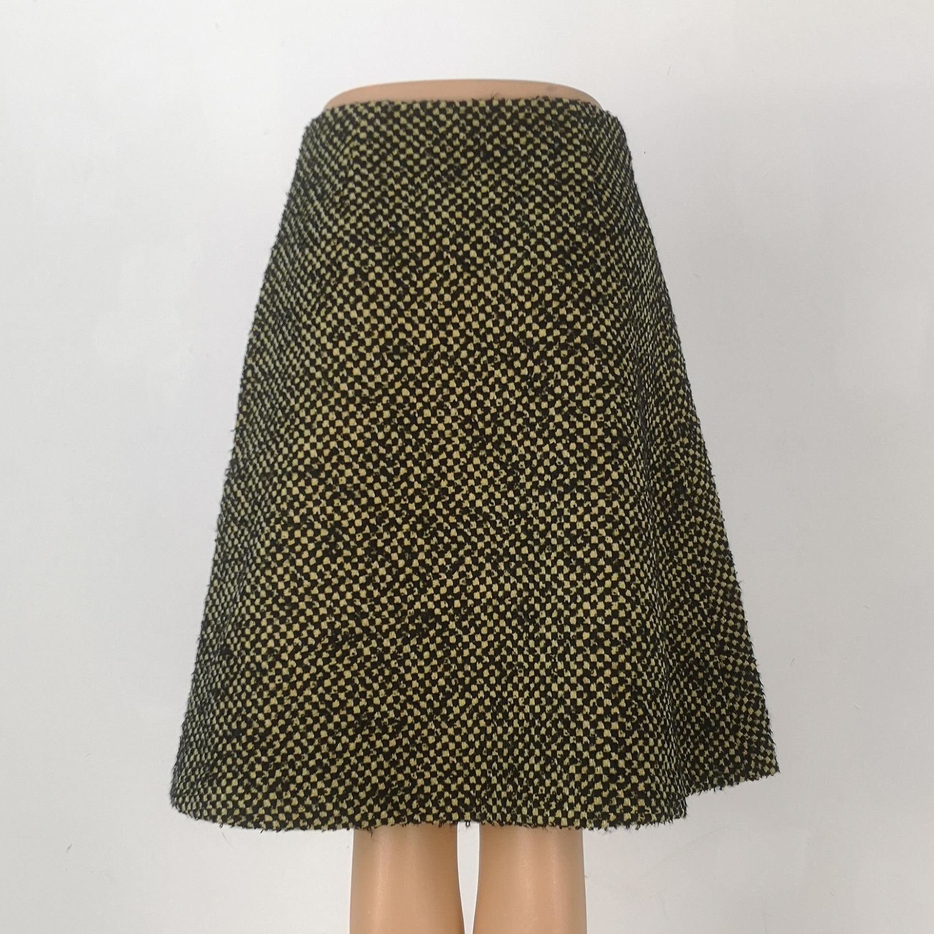 Prada Prada Elegant Wool Blend Midi Skirt 0079 Size US 26 / EU 42 - 3 Thumbnail