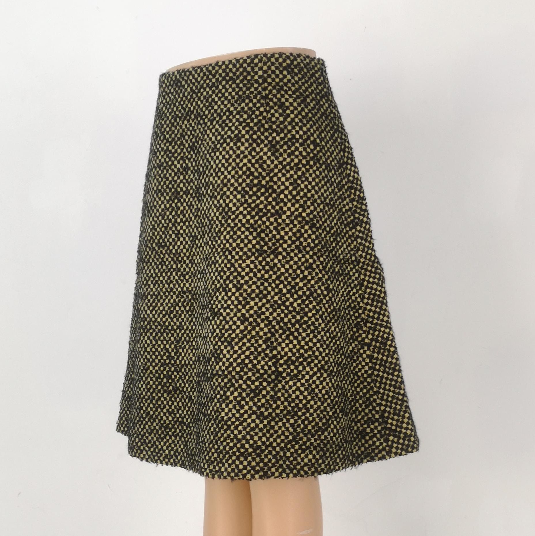 Prada Prada Elegant Wool Blend Midi Skirt 0079 Size US 26 / EU 42 - 2 Thumbnail
