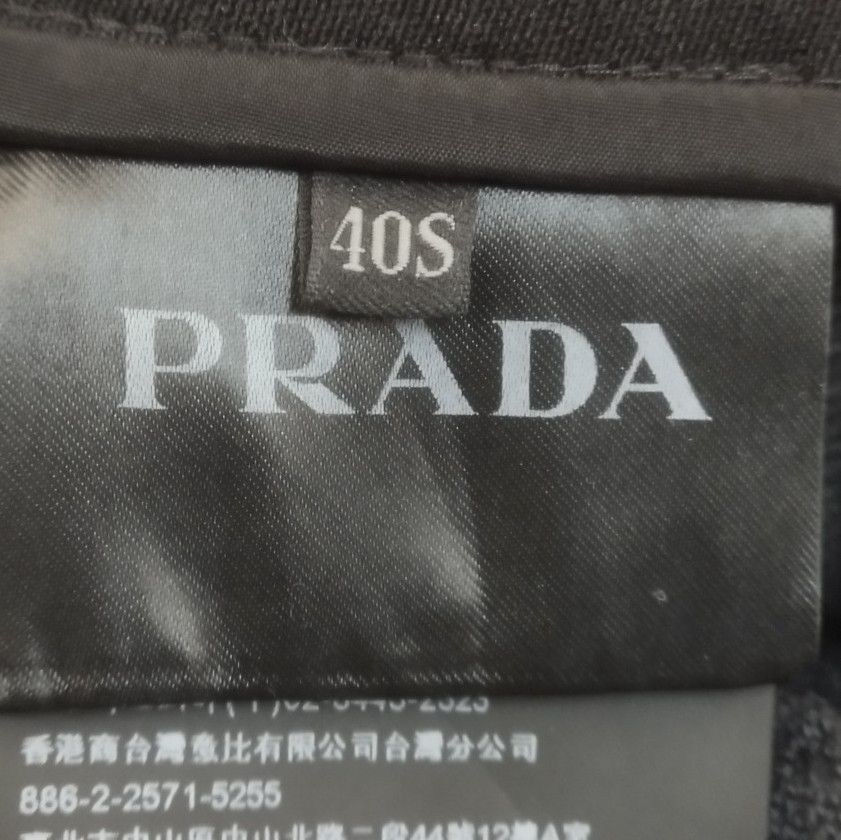 Prada Prada Slim Fit Solid Black Pants 0079 Size US 40 / EU 56 - 6 Thumbnail