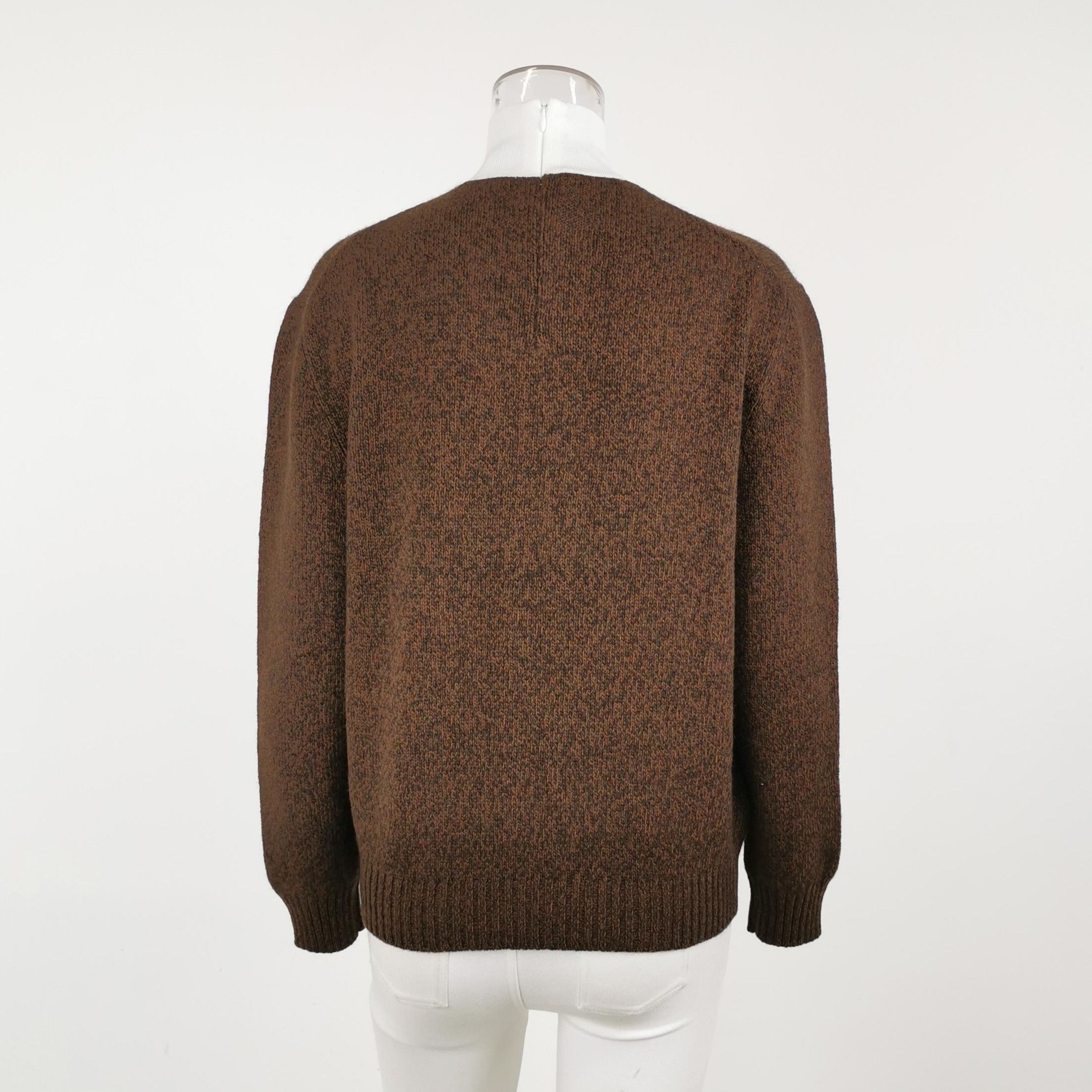 Prada Prada Color-Block High Neck Sweater Size 40 0079 Size US L / EU 52-54 / 3 - 3 Thumbnail