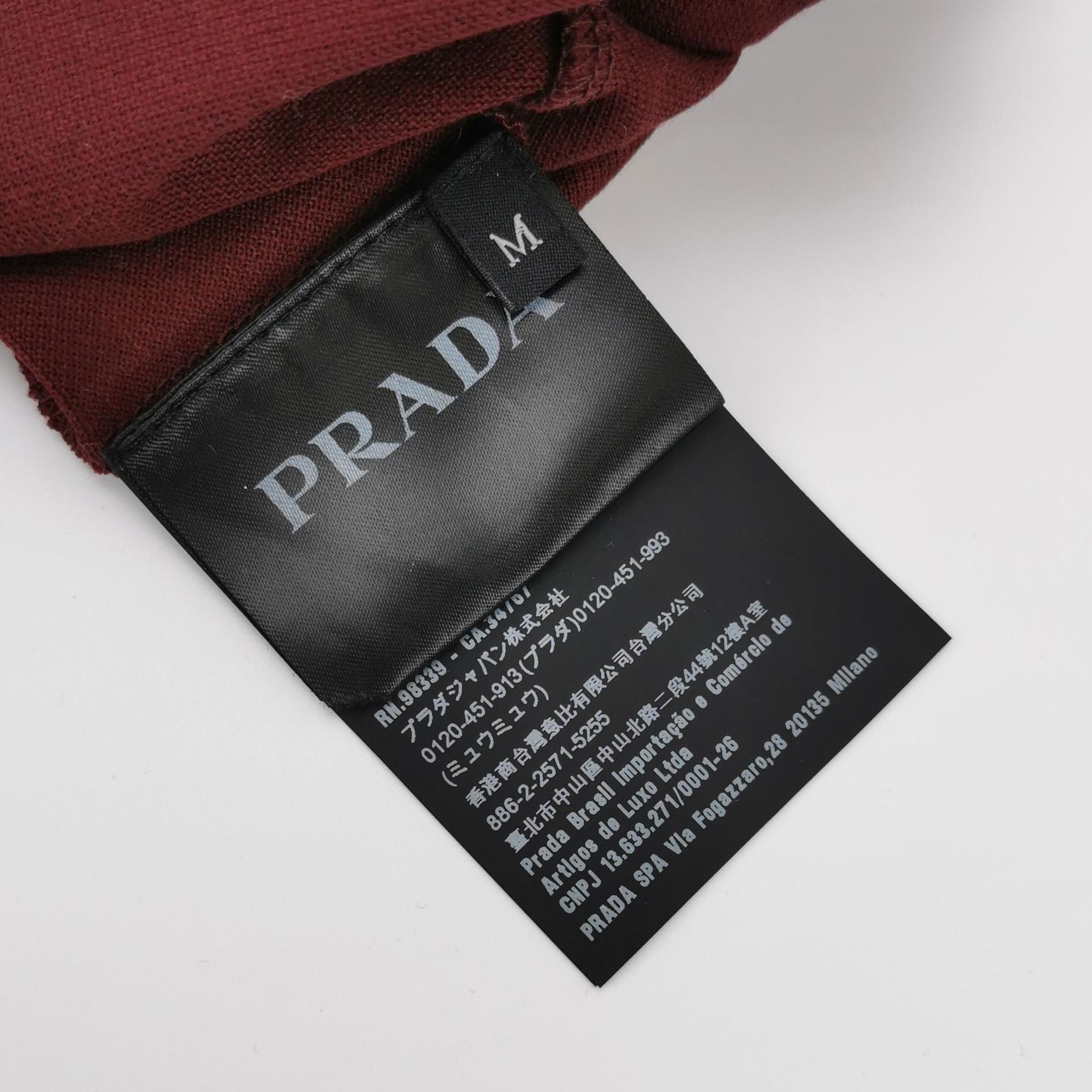 Prada Prada Color Block Men's Polo Shirt 0079 Size US M / EU 48-50 / 2 - 5 Thumbnail