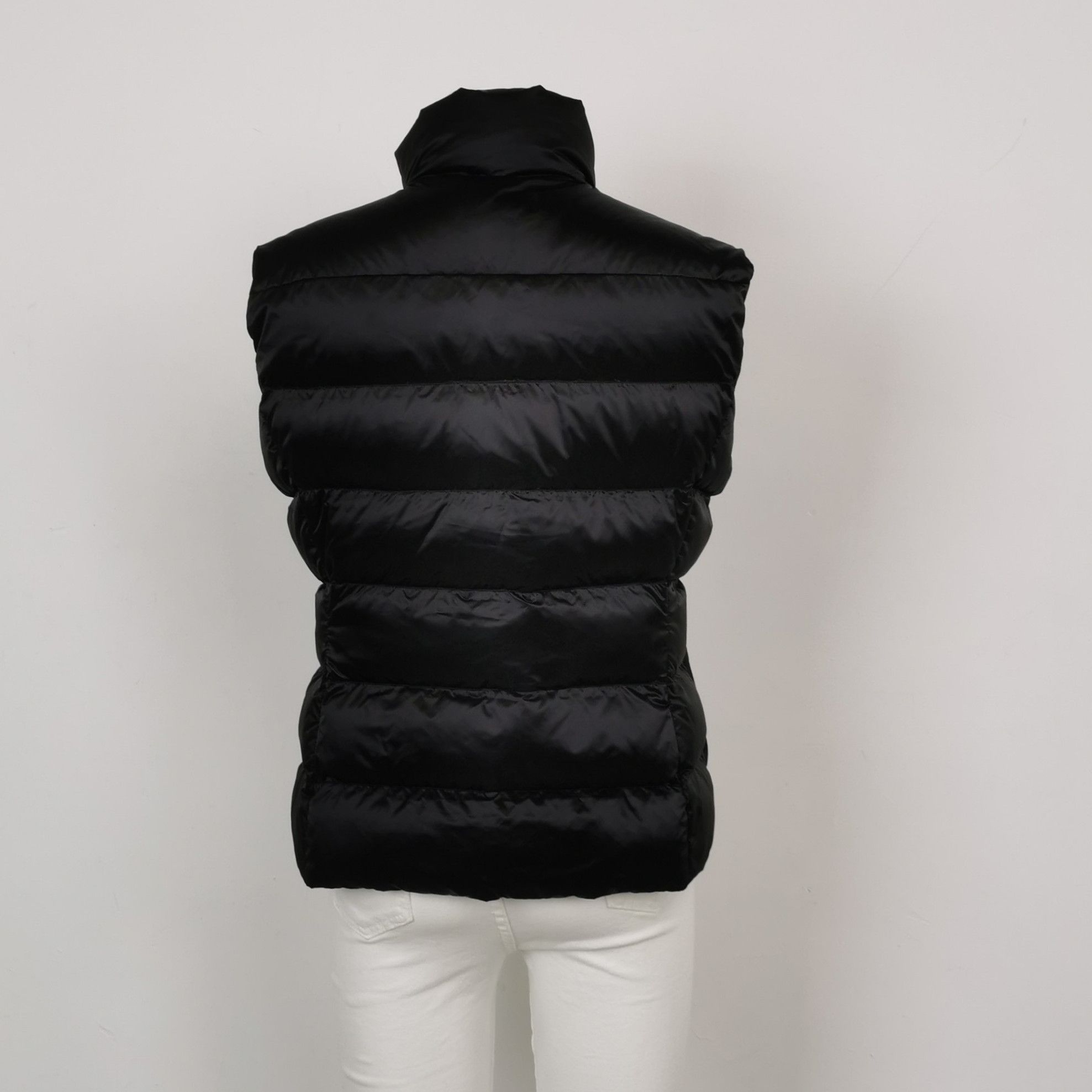 Prada Prada Black Padded Logo Zip Vest 0079 Size US L / EU 52-54 / 3 - 2 Thumbnail