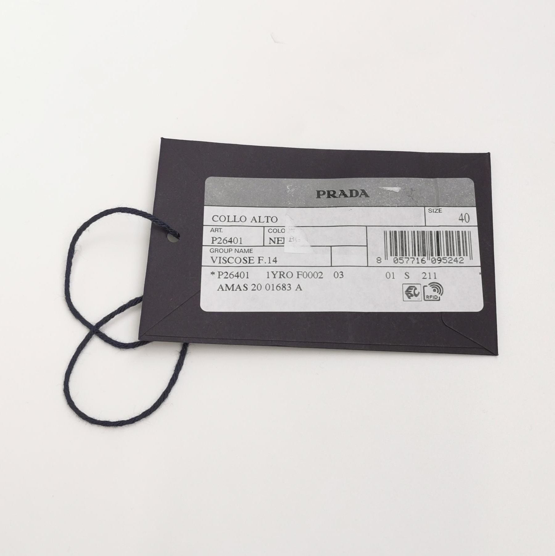 Prada Prada Black Hollow-Out Logo Knit Top 0079 Size US L / EU 52-54 / 3 - 5 Thumbnail