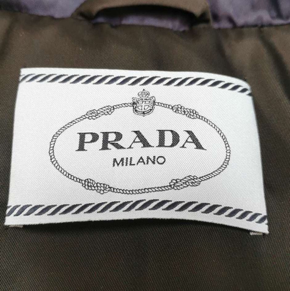Prada Prada Color-Blocked Hooded Down Jacket 0079 Size US M / EU 48-50 / 2 - 6 Thumbnail