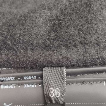 Prada Prada Black Wool Blend Overcoat with Fur Collar 0079 Size US S / EU 44-46 / 1 - 5 Thumbnail