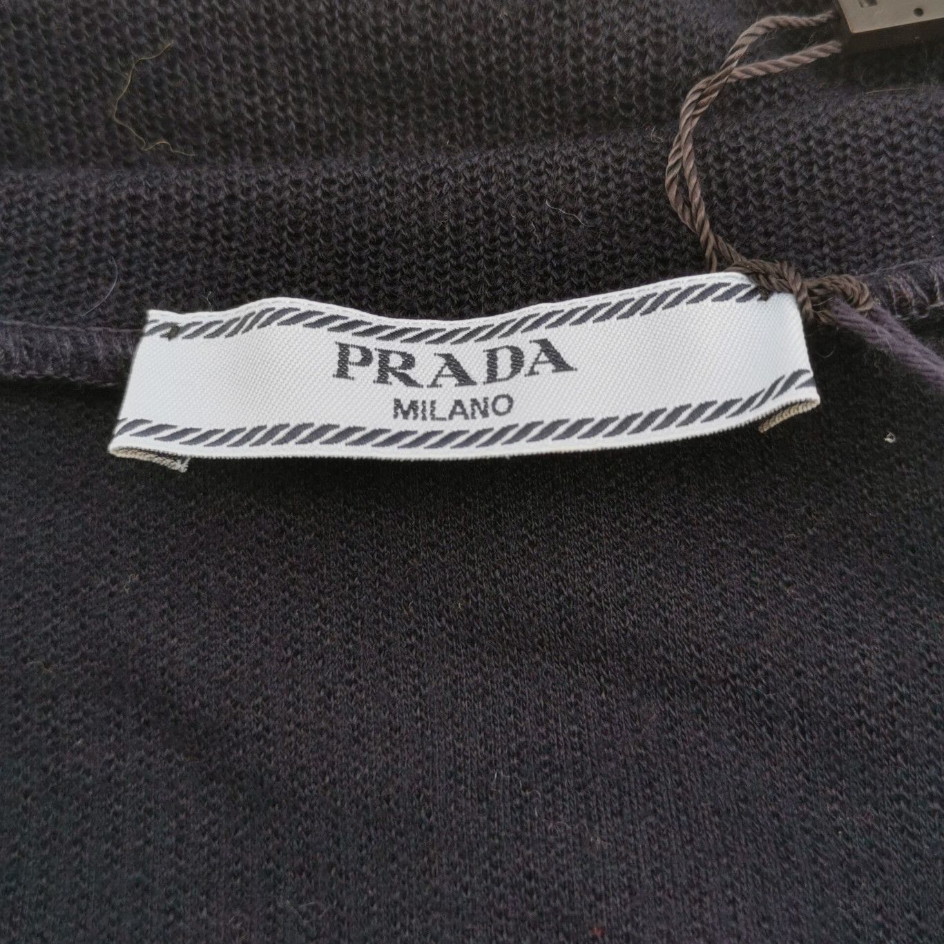 Prada Prada Short Sleeve Wool Blend Jacket 0079 Size US L / EU 52-54 / 3 - 4 Thumbnail