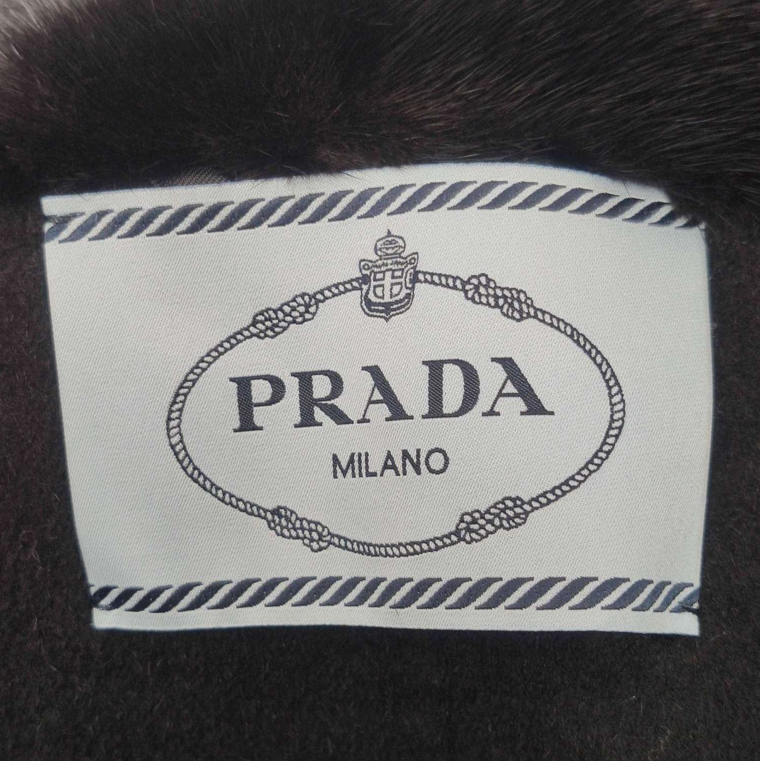 Prada Prada Wool Cashmere Blend Classic Overcoat 0079 Size US L / EU 52-54 / 3 - 4 Thumbnail