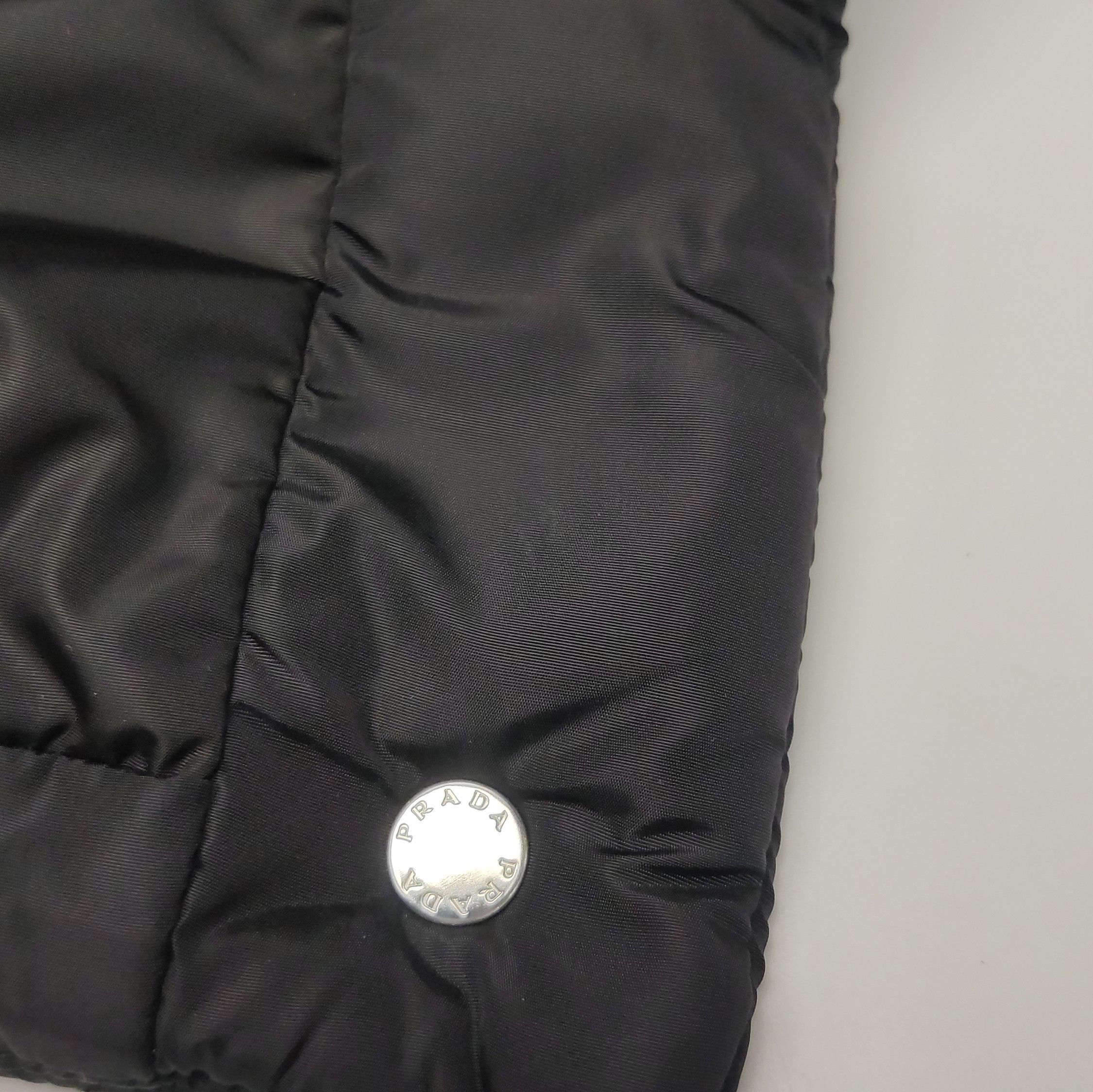 Prada Prada Quilted V-Neck Long Sleeve Cotton Jacket 0079 Size US L / EU 52-54 / 3 - 8 Thumbnail