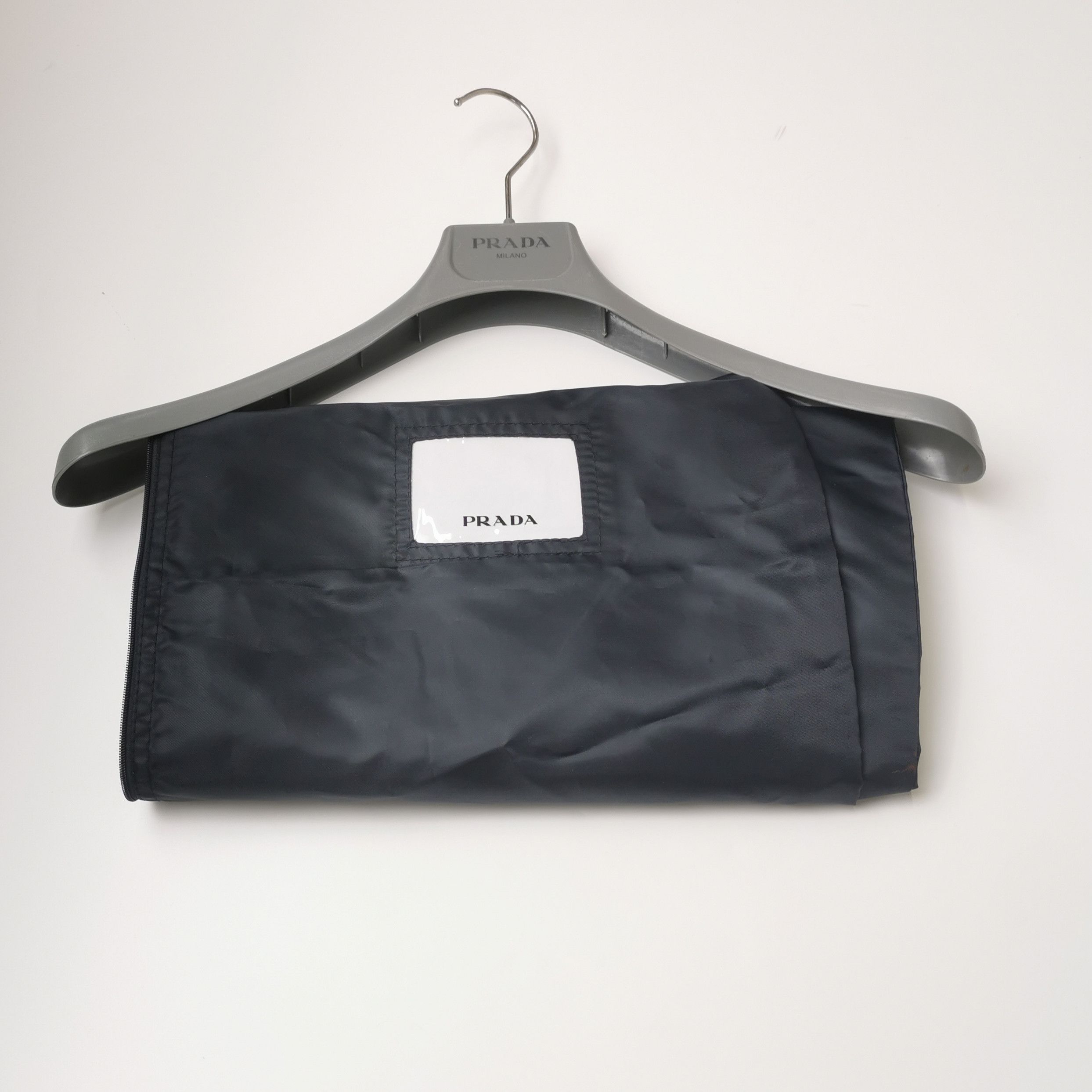 Prada Prada Hooded Jacket with Logo in Black 0079 Size US M / EU 48-50 / 2 - 5 Thumbnail