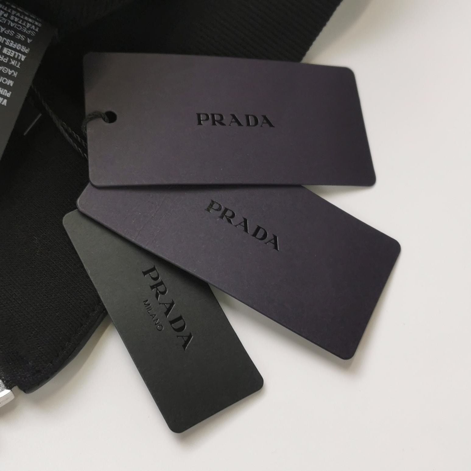 Prada Prada Hooded Jacket with Leather and Cotton Blend 0079 Size US L / EU 52-54 / 3 - 5 Thumbnail