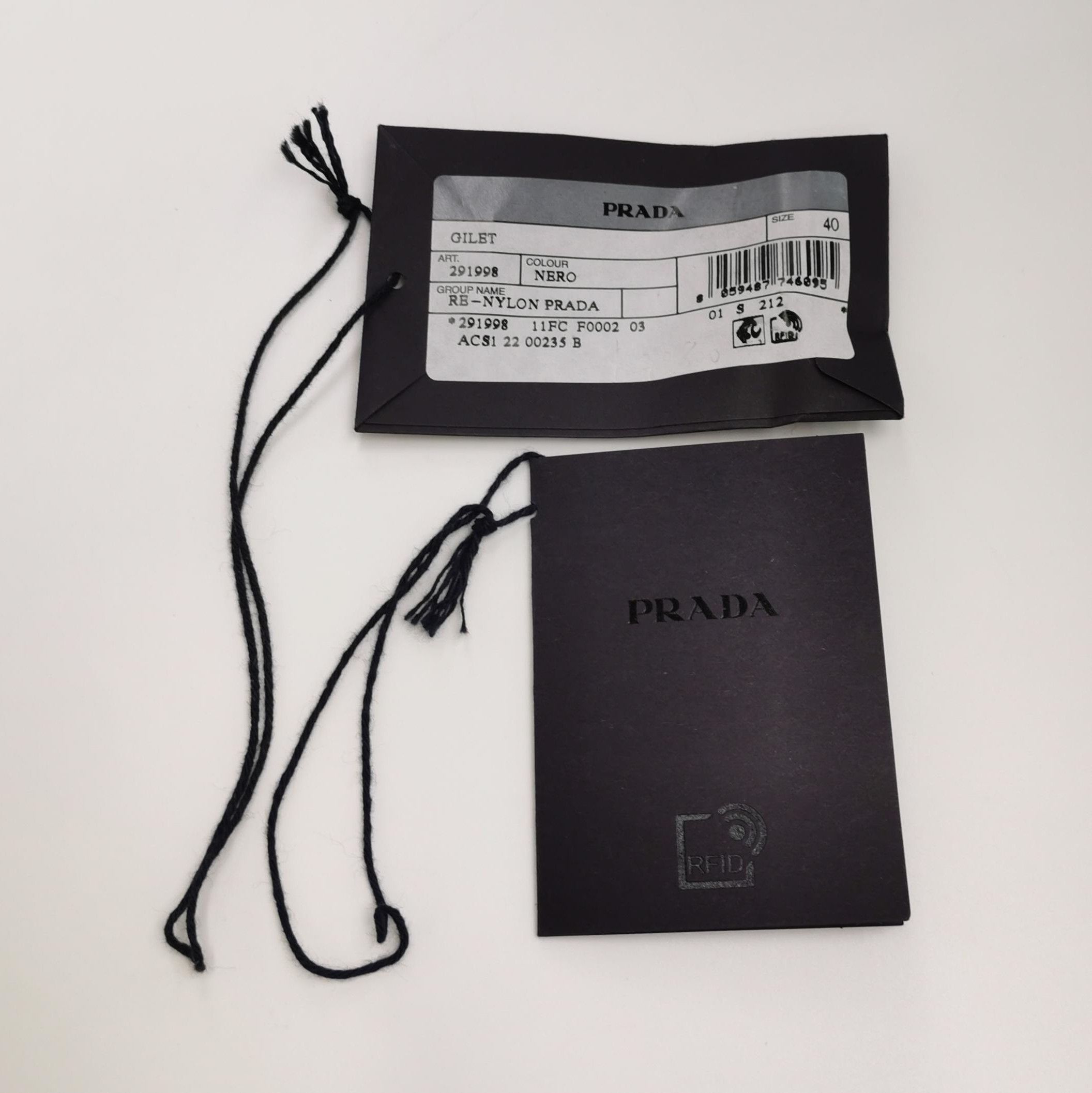 Prada Prada Sleeveless Vest with Triangle Logo 0079 Size US M / EU 48-50 / 2 - 4 Thumbnail