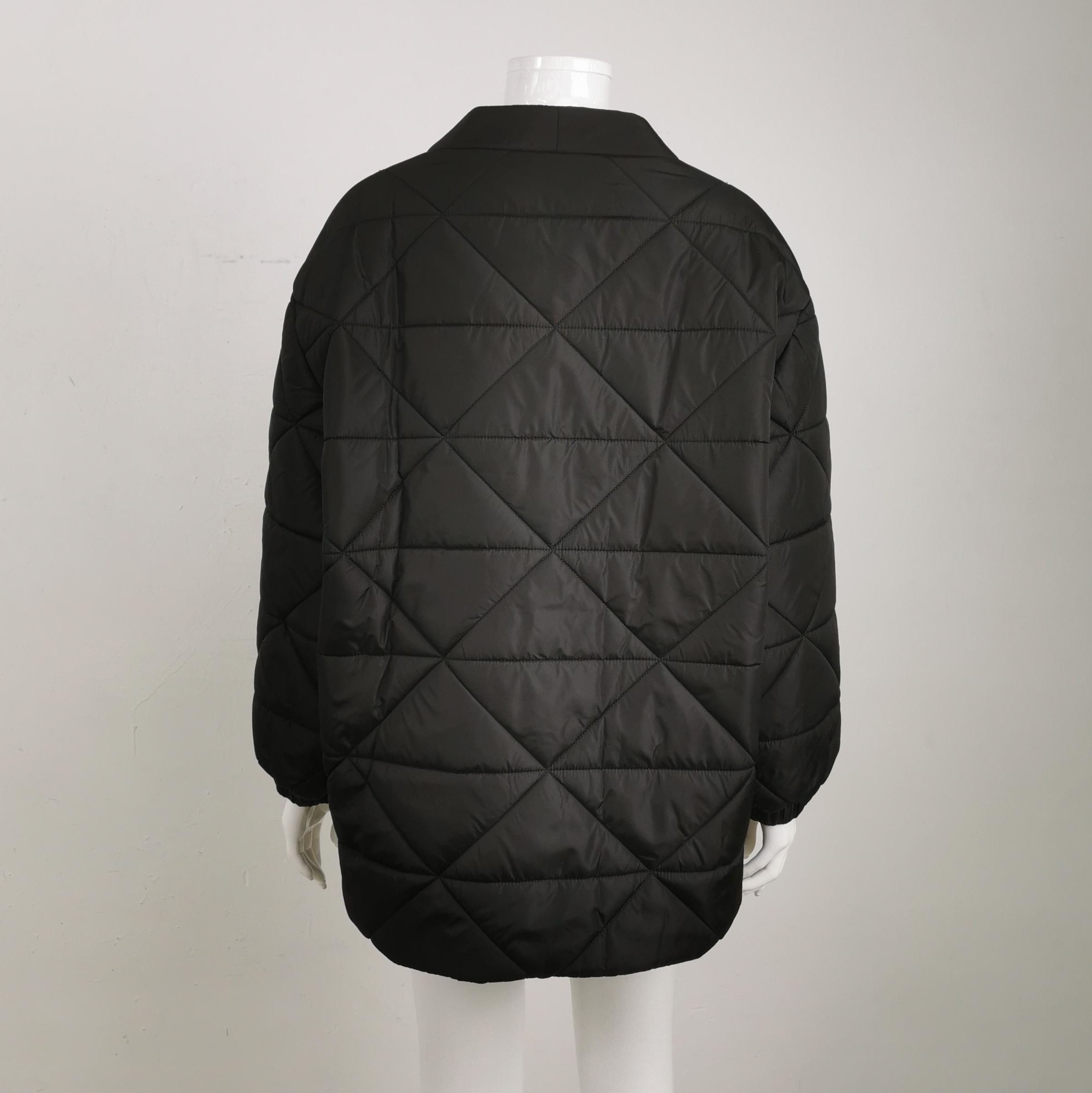 Prada Prada Black Triangle Logo Puffer Jacket 0079 Size US L / EU 52-54 / 3 - 2 Thumbnail