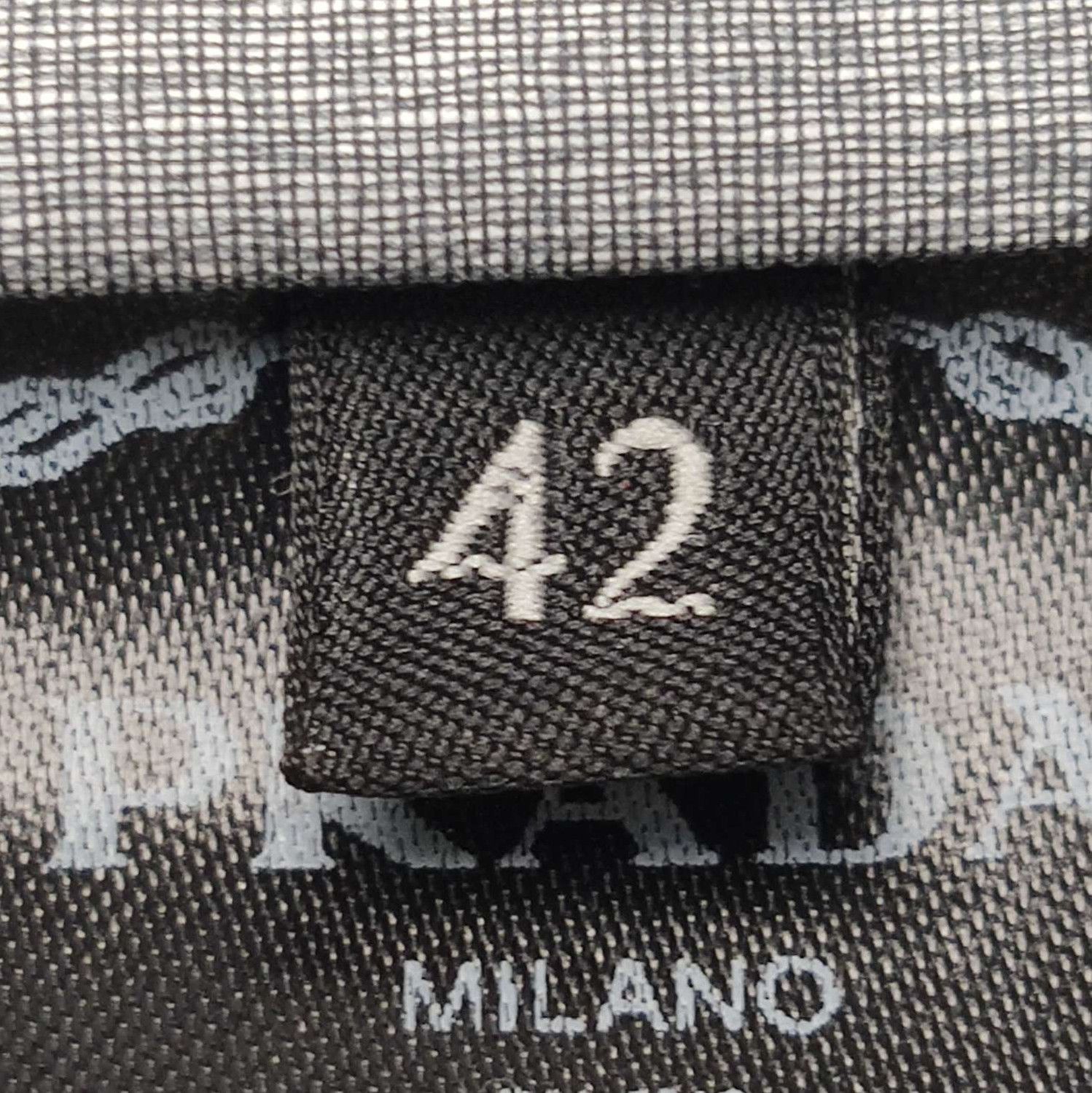 Prada Prada Black Cotton Triangle Logo Jacket 0079 Size US L / EU 52-54 / 3 - 7 Thumbnail